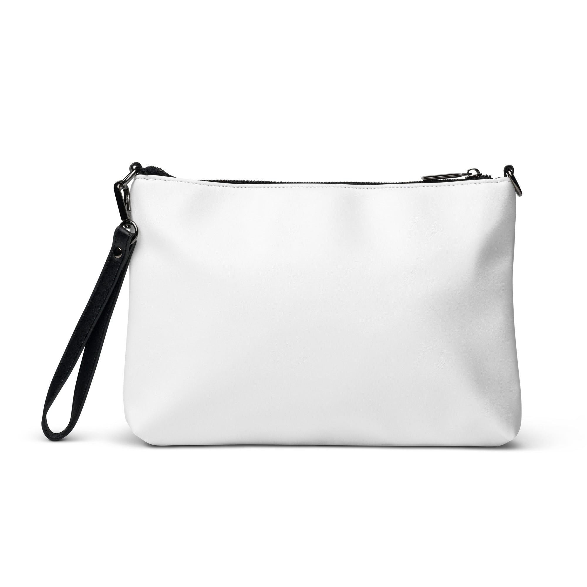 Grace Wins: Women's Crossbody Bag in Classic White - Faith-Mark