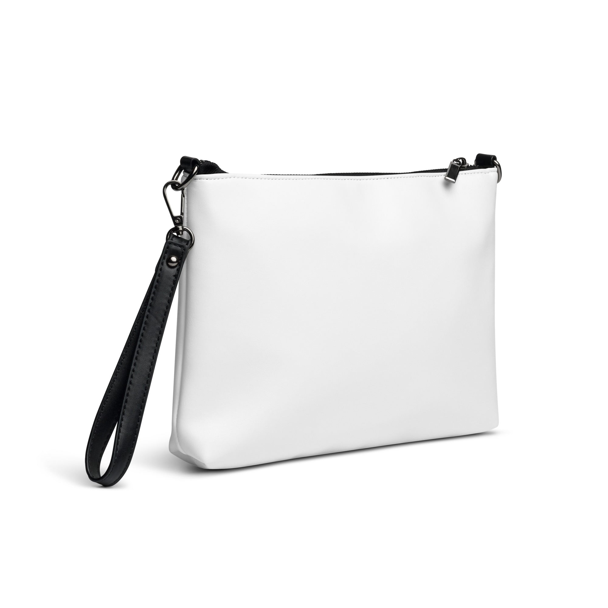 Grace Wins: Women's Crossbody Bag in Classic White - Faith-Mark