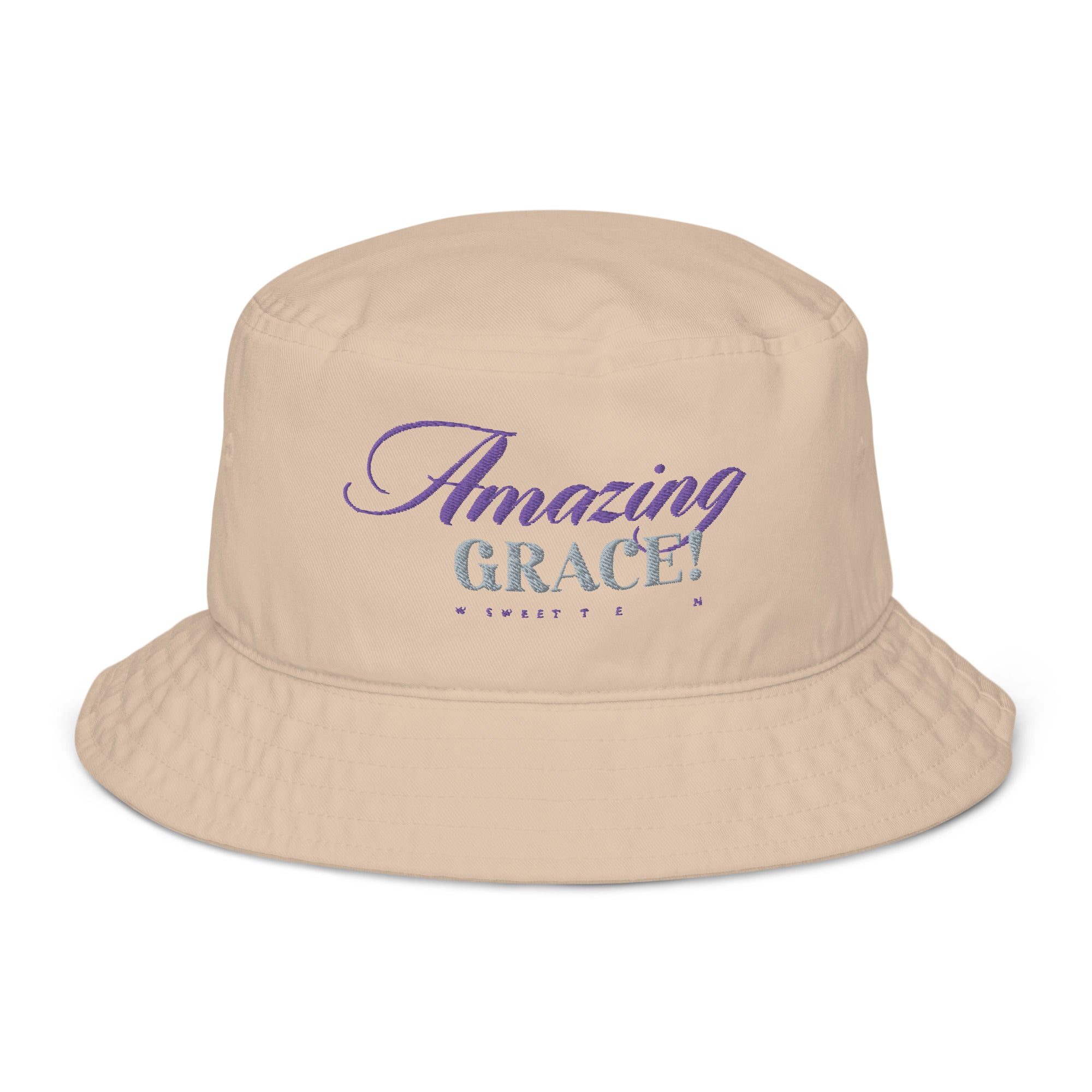 Amazing Grace: Men's Organic Bucket Hat - Faith-Mark