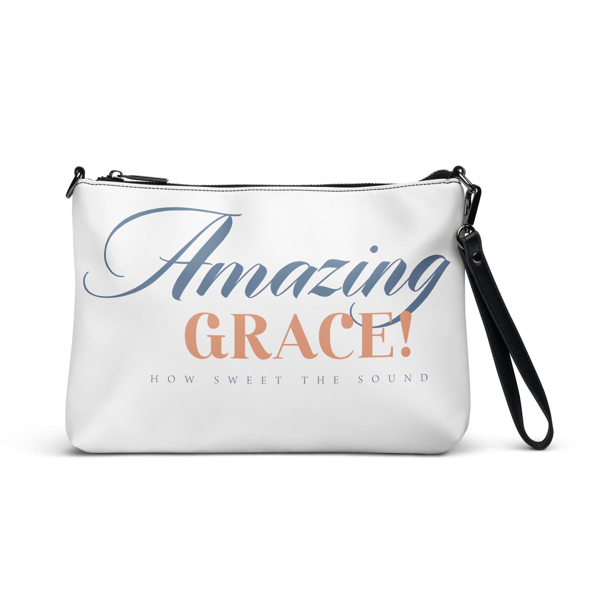 Amazing Grace: Women's Premium Crossbody Bag - Faith-Mark