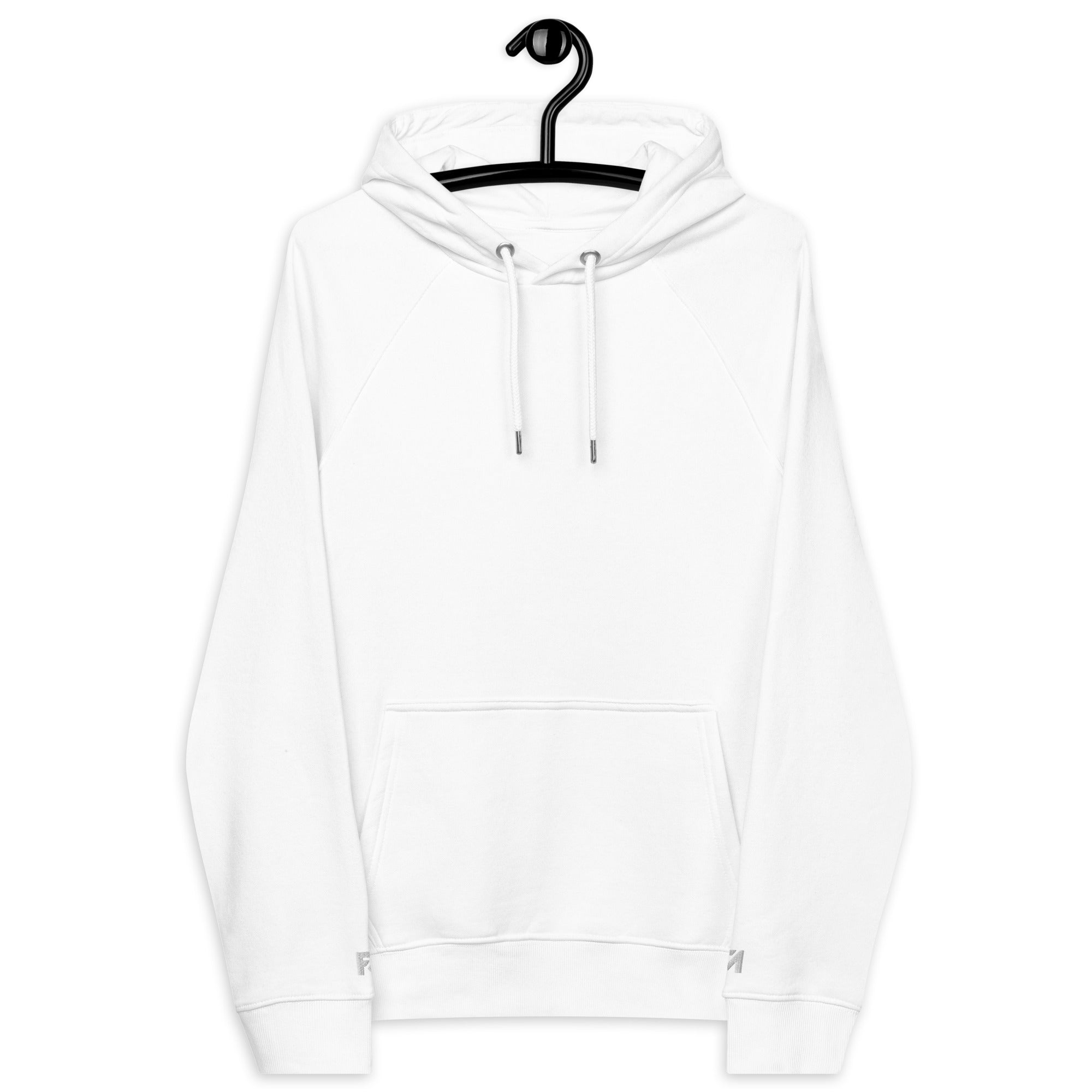 Armor of God: Men's Eco Raglan Hoodie in White - Faith-Mark