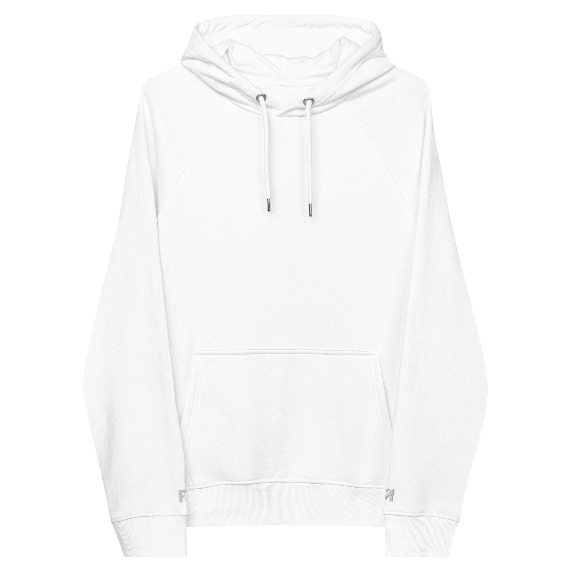 Armor of God: Men's Eco Raglan Hoodie in White - Faith-Mark