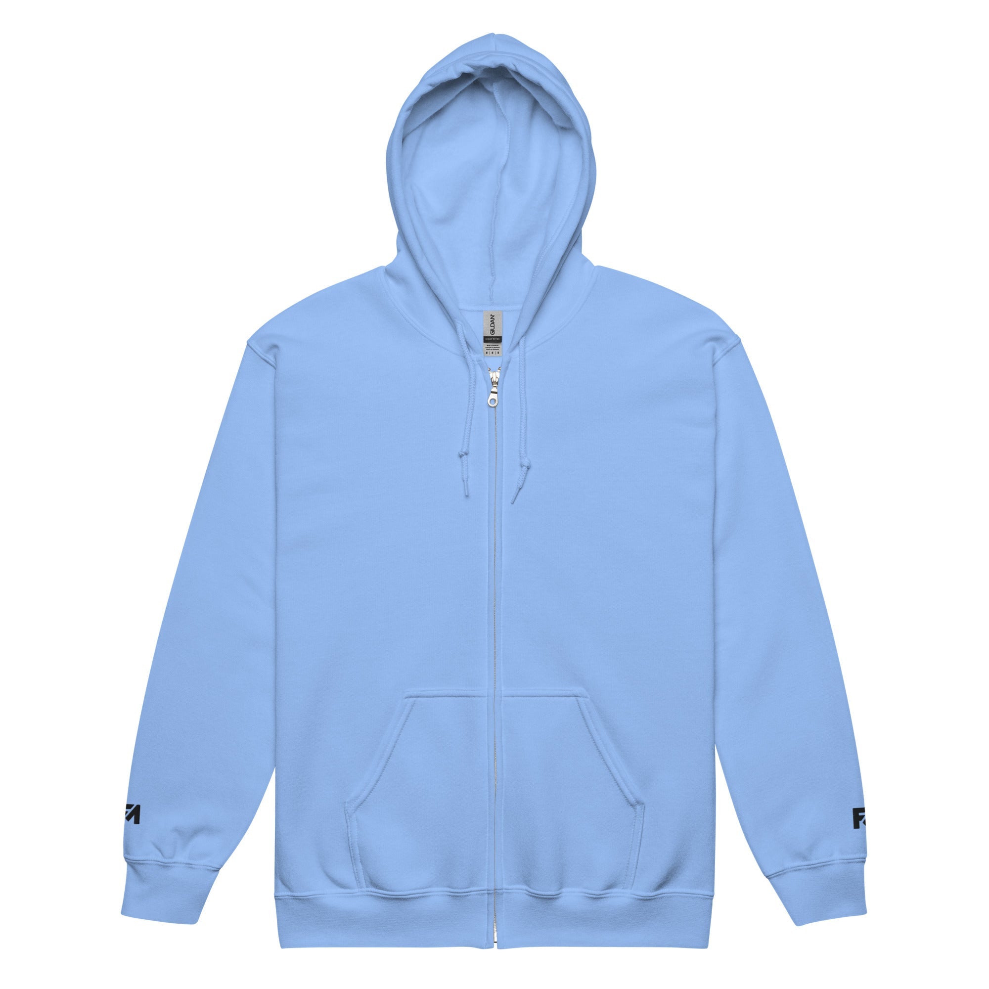 Armor of God: Women's Fleece Zip Hoodie in Blue - Faith-Mark