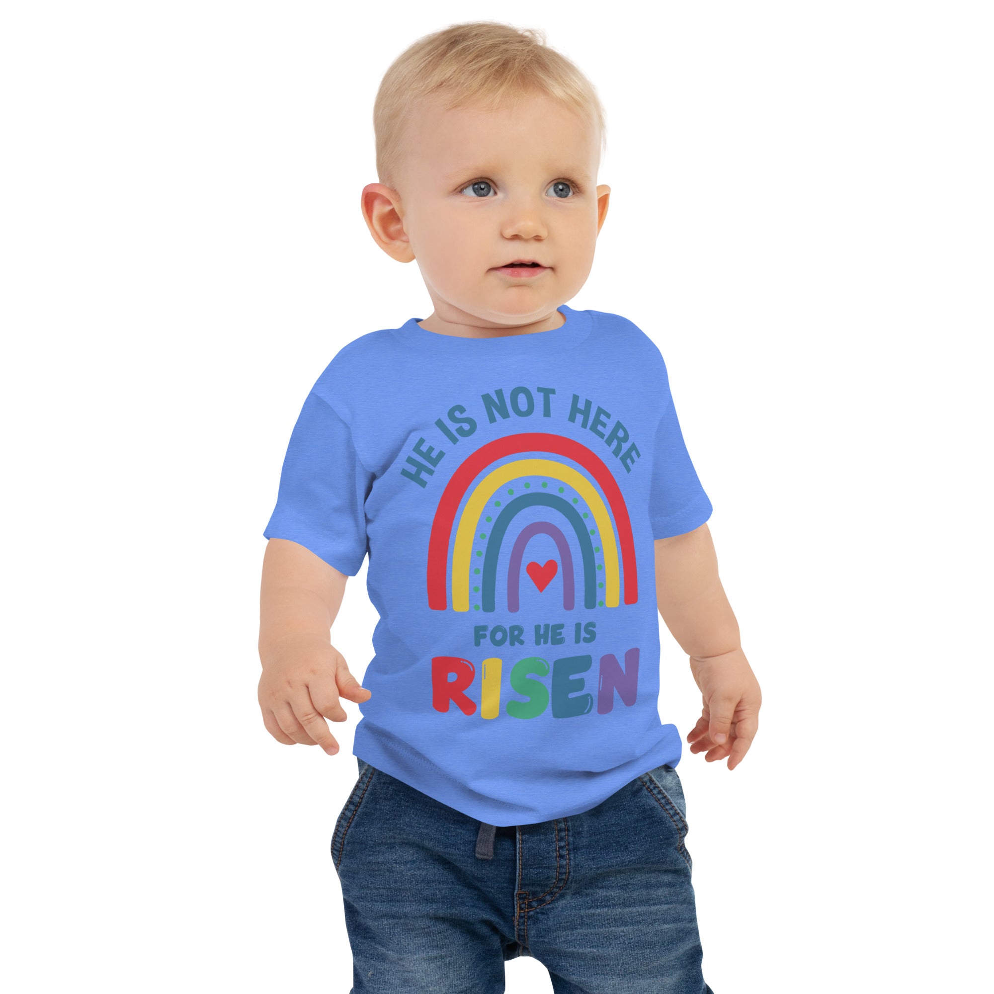 He is Risen: Unisex Toddler Tee 18-24 Months