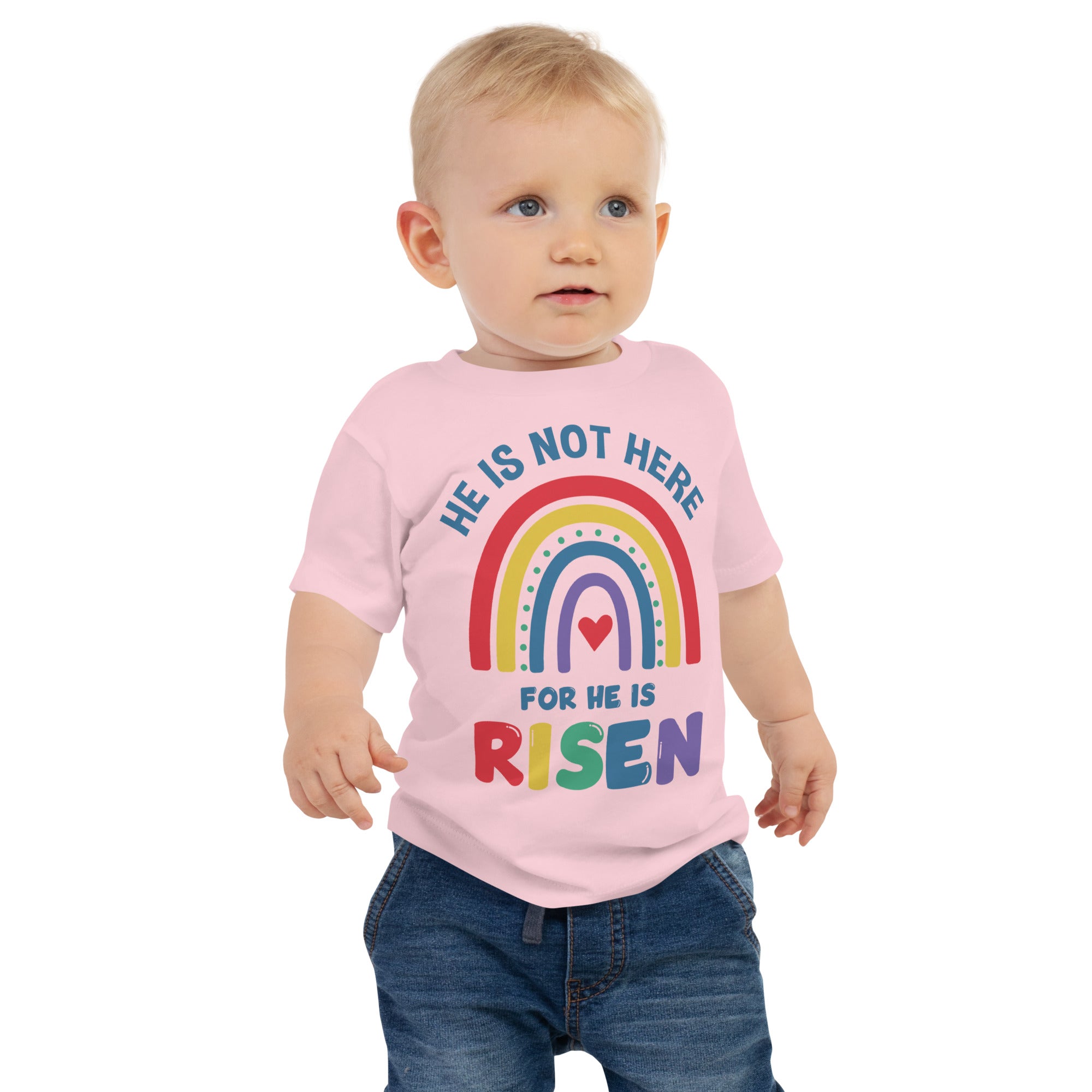 He is Risen: Unisex Toddler Tee 18-24 Months