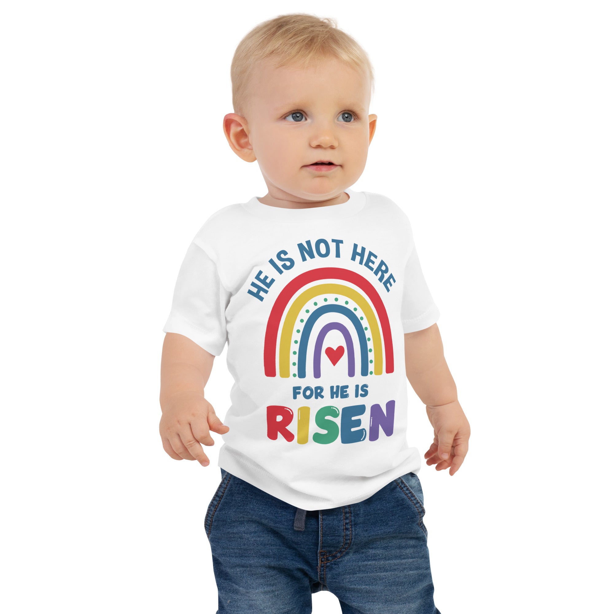 He is Risen: Unisex Toddler Tee 18-24 Months