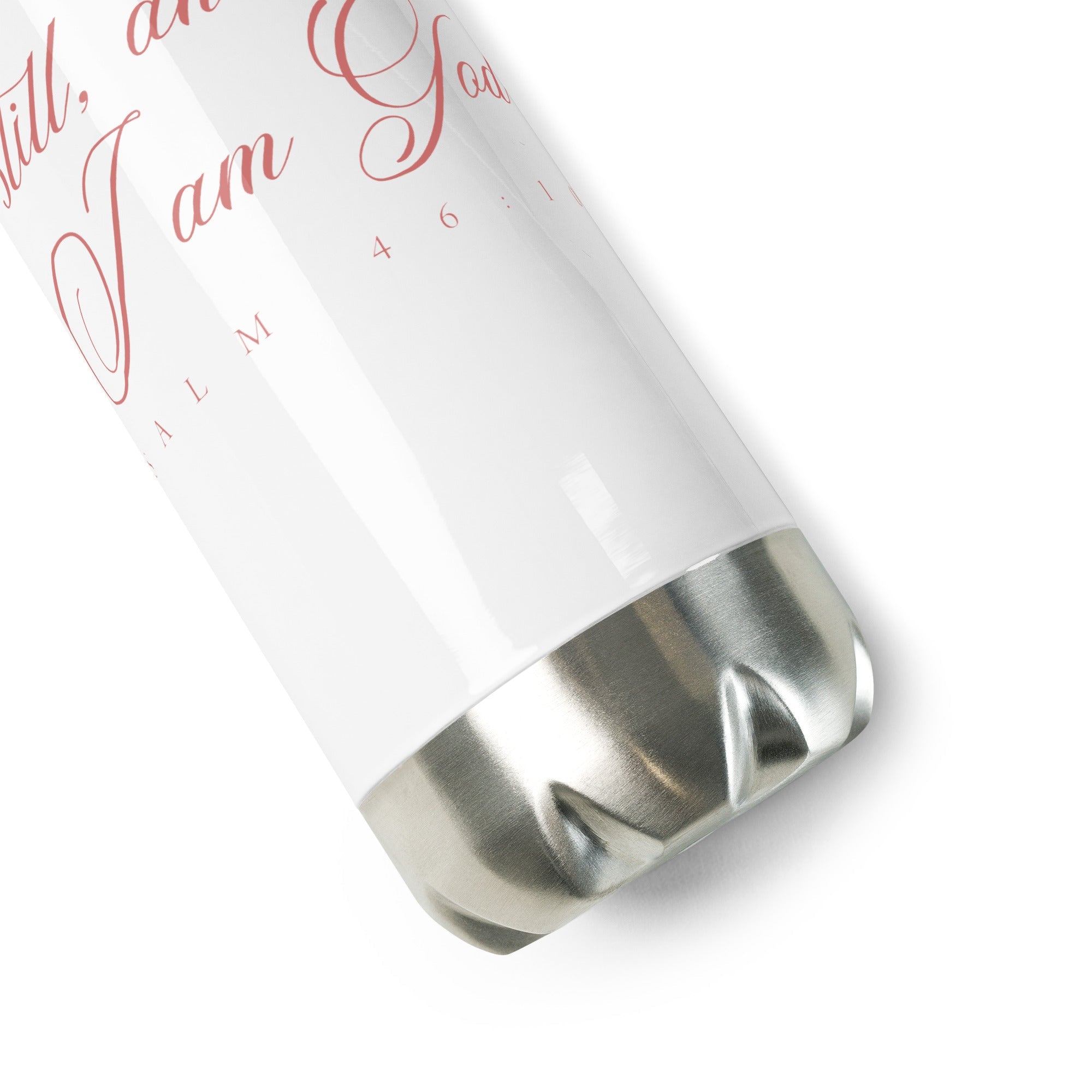 Be Still: Stainless Steel Water Bottle - Faith-Mark