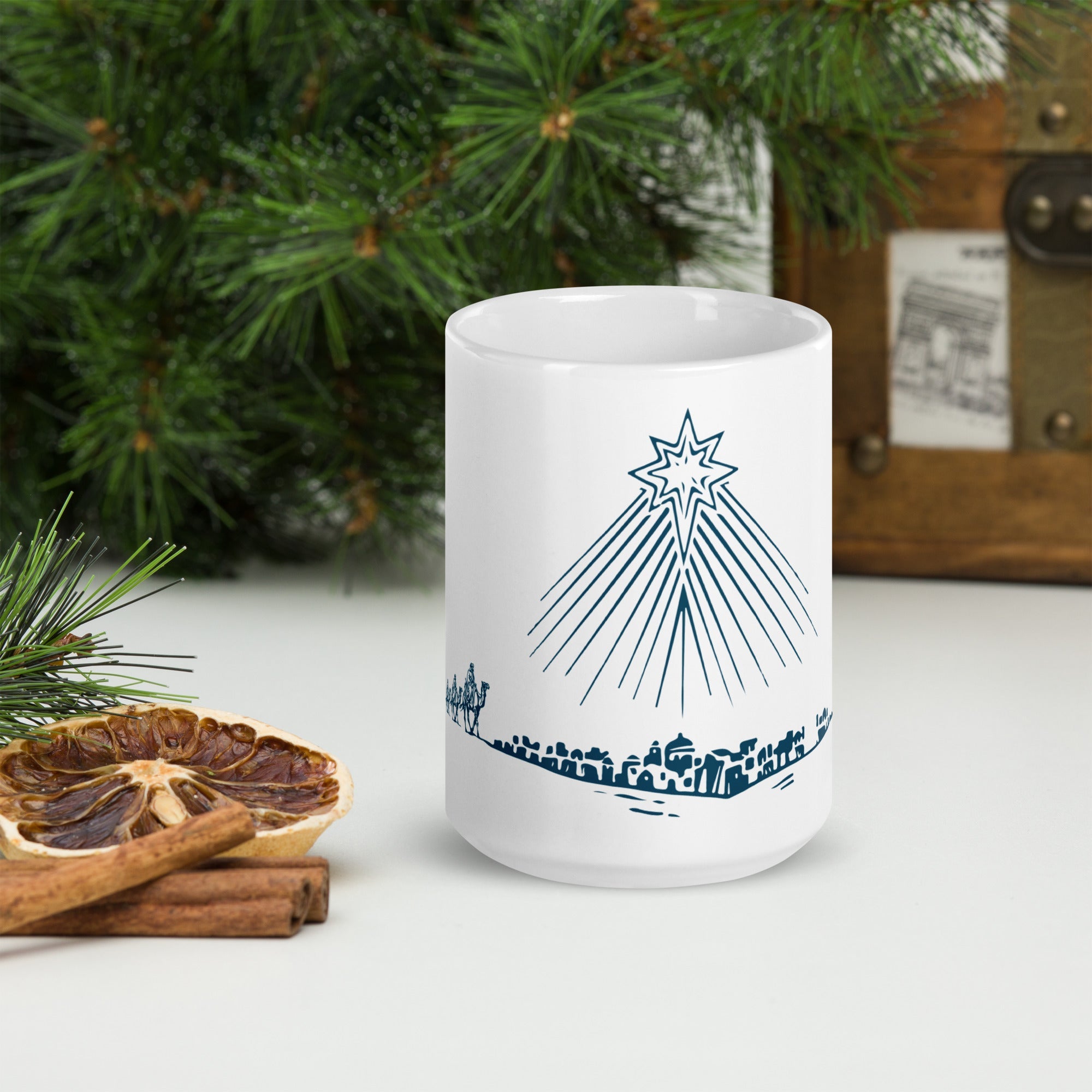 Bethlehem Star: Ceramic Mug - Faith-Mark