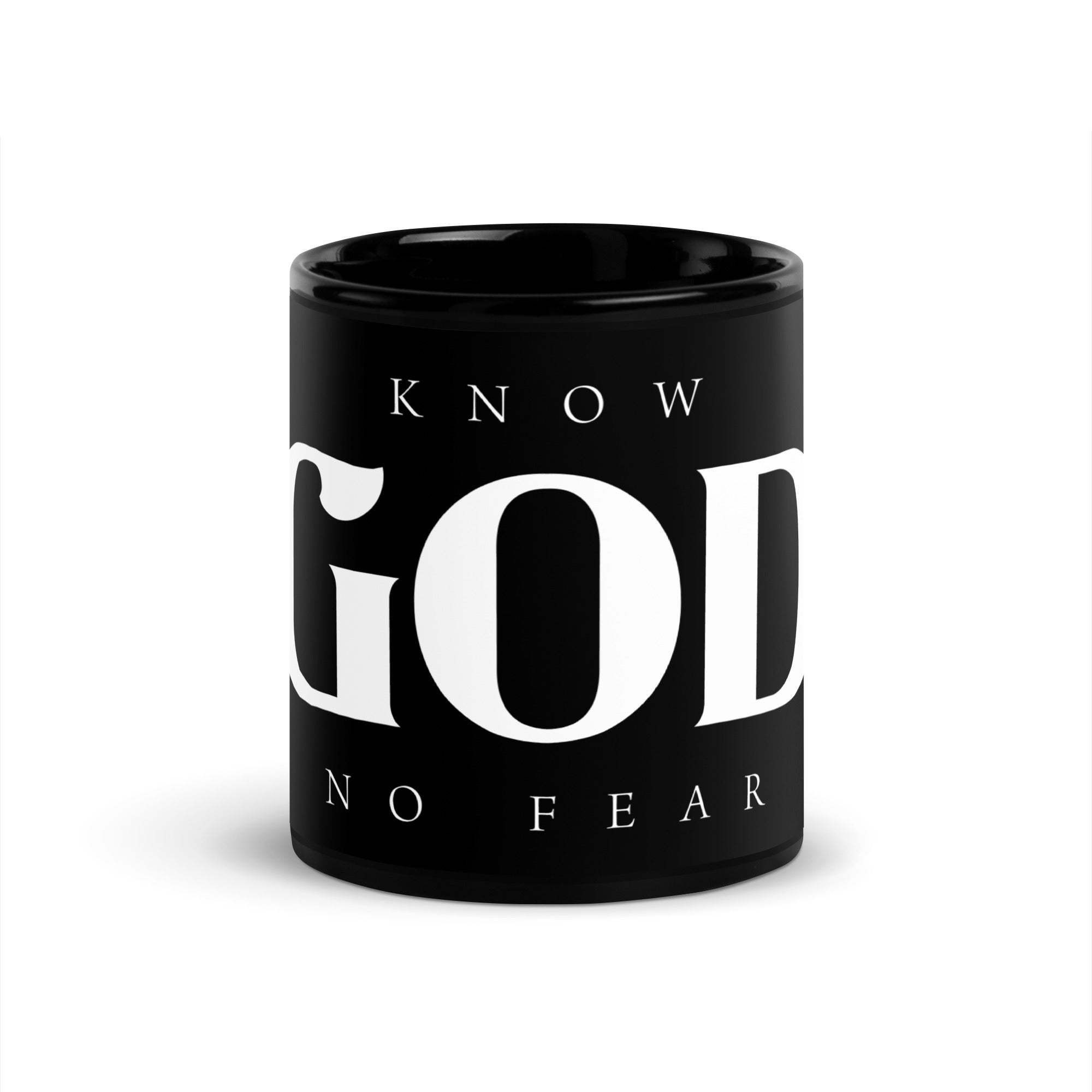 Know God, No Fear: Ceramic Mug - Faith-Mark