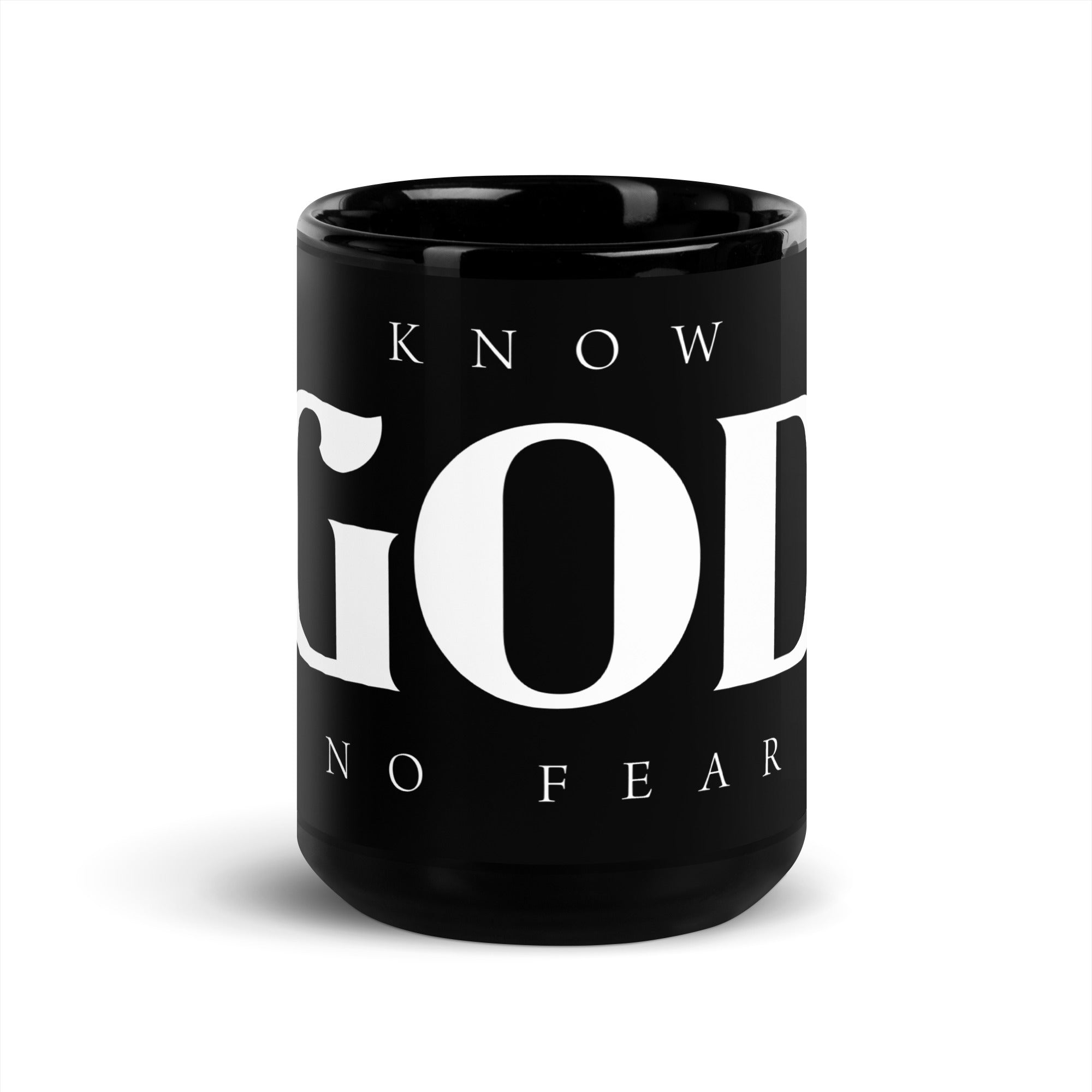 Know God, No Fear: Ceramic Mug - Faith-Mark