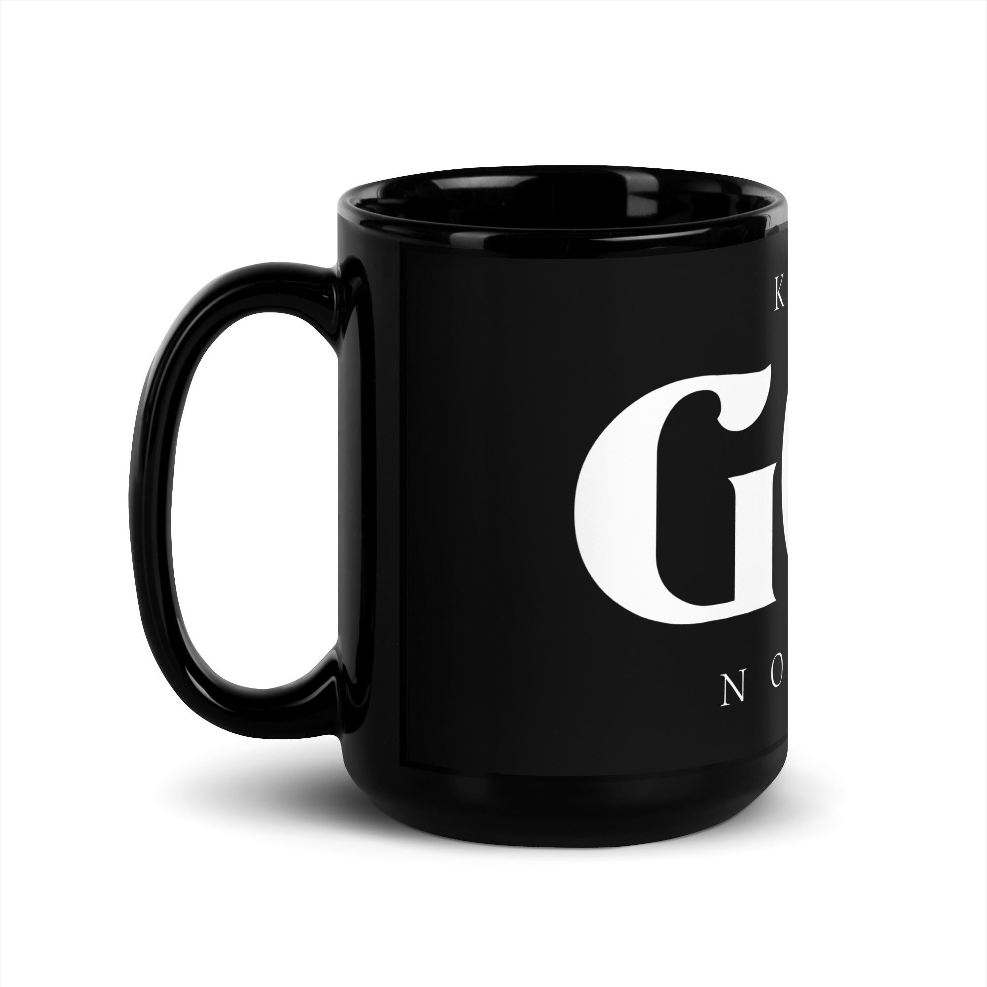 Know God, No Fear: Ceramic Mug - Faith-Mark