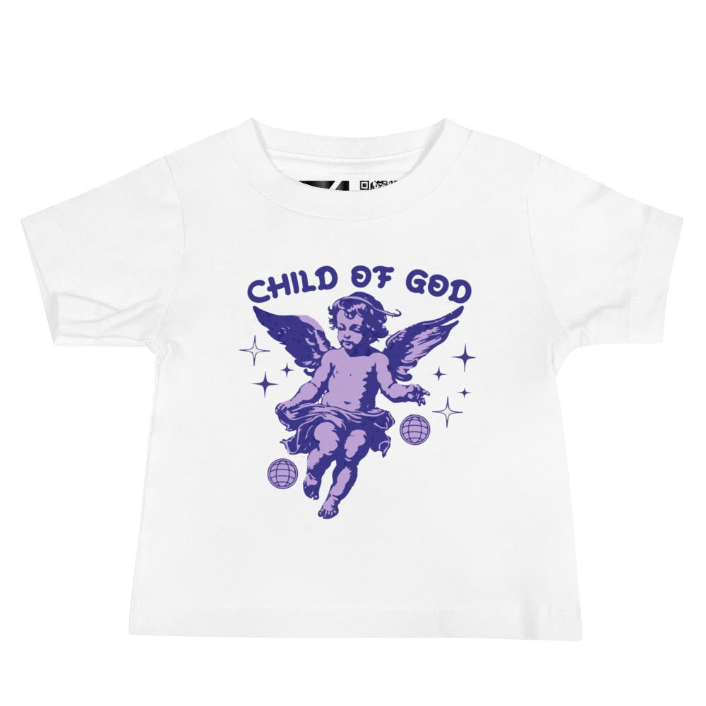 Child of God: Unisex Baby’s Cotton Jersey Tee (6-12 Months) - Faith-Mark