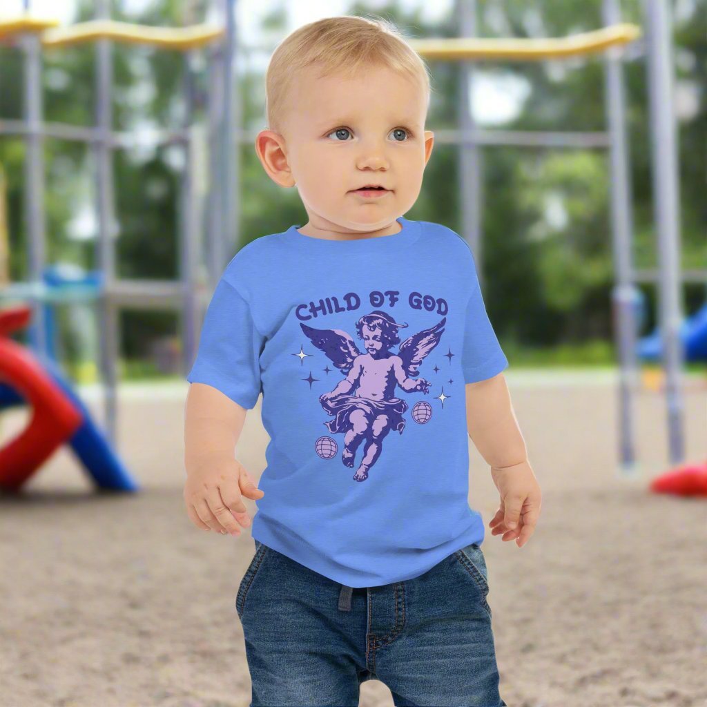 Child of God: Unisex Toddler’s Cotton Jersey Tee (18-24 Months) - Faith-Mark