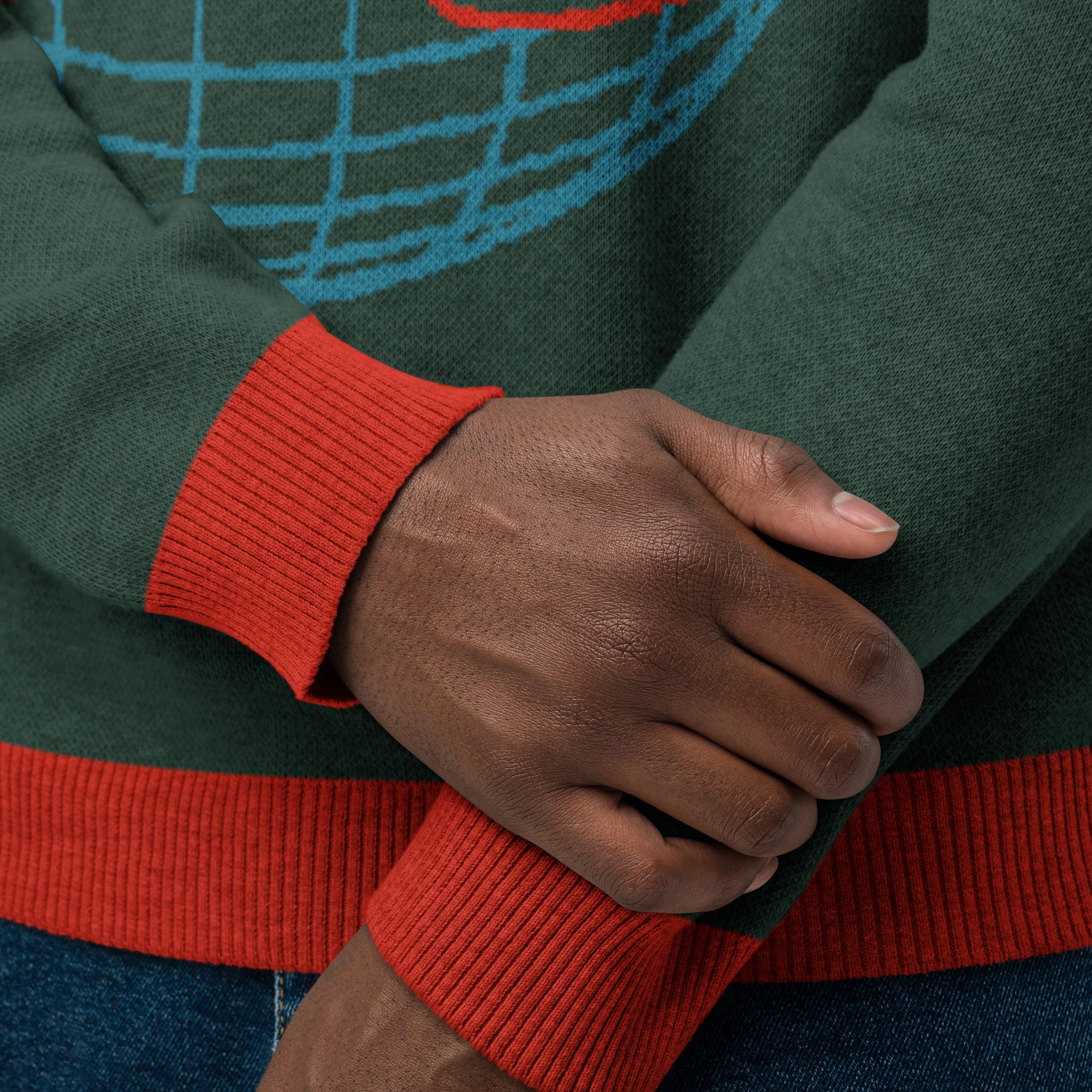 Peace on Earth: Men’s Ugly Christmas Sweater - Faith-Mark