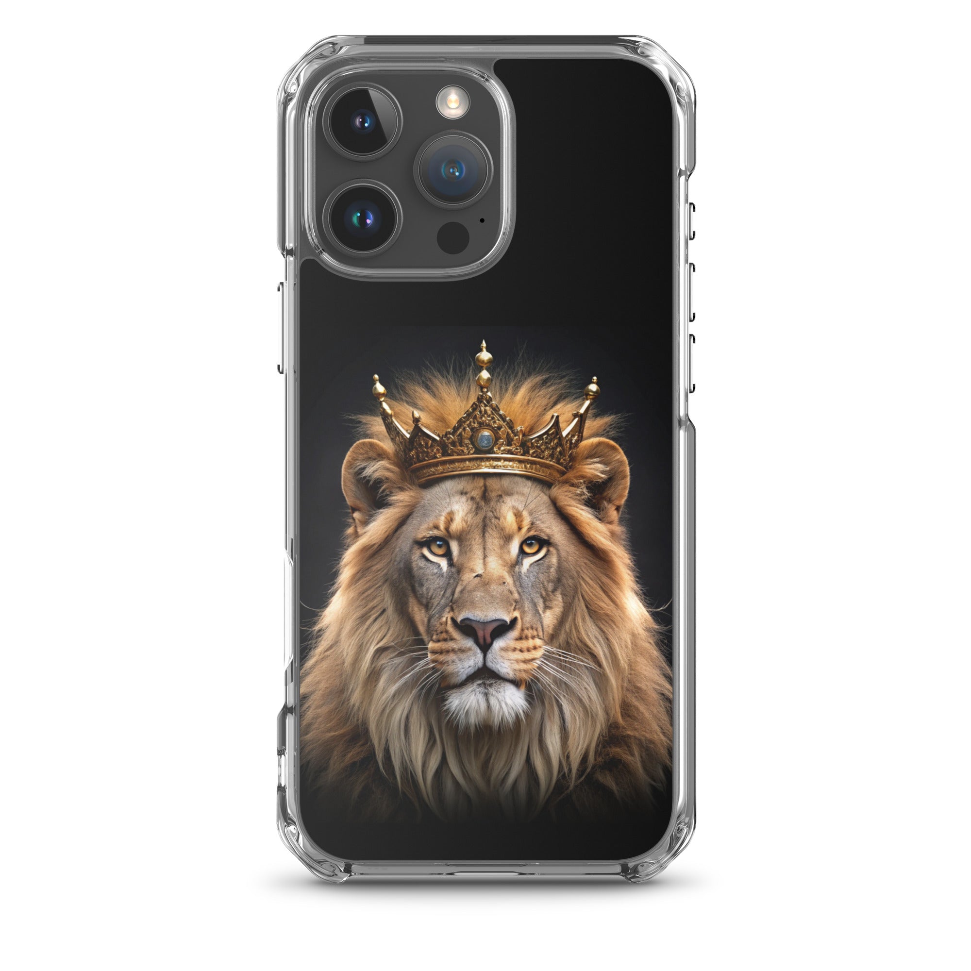 Bold as a Lion: iPhone® Clear Case - Faith-Mark