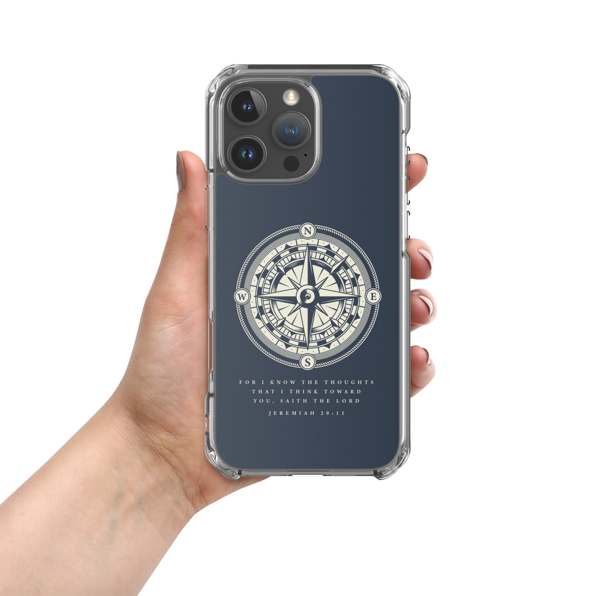 Guided Pathways: iPhone® Clear Case - Faith-Mark