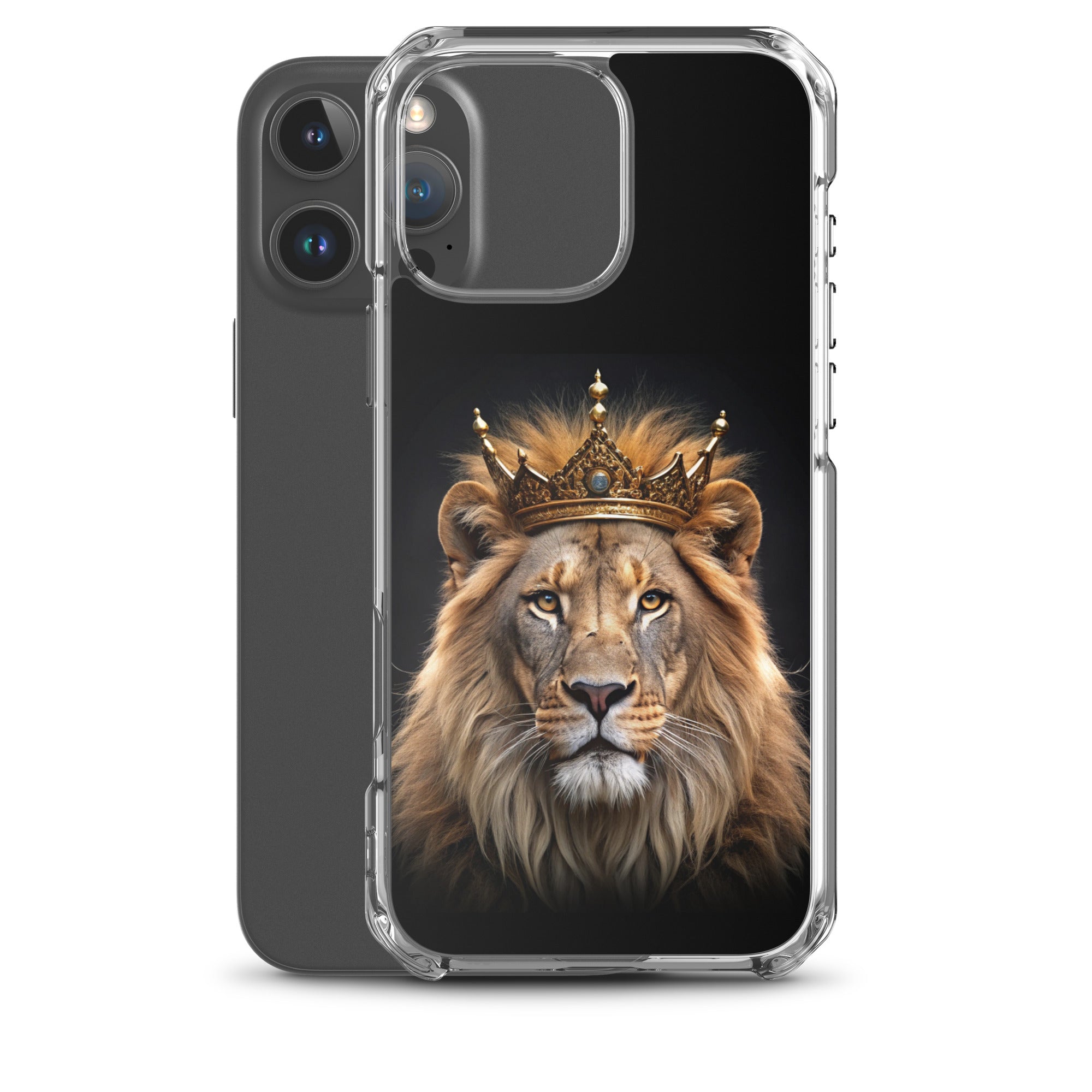 Bold as a Lion: iPhone® Clear Case - Faith-Mark