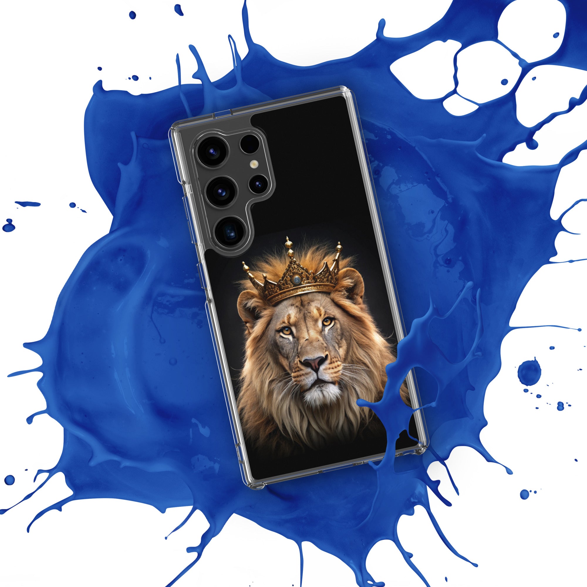 Bold as a Lion: Samsung® Clear Case - Faith-Mark