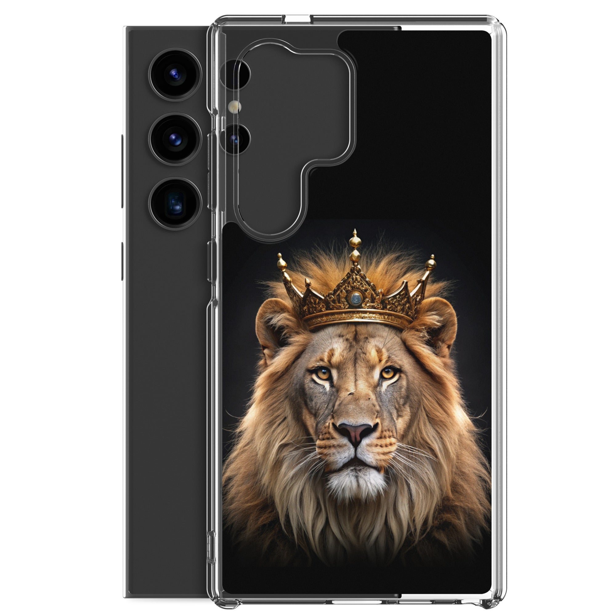 Bold as a Lion: Samsung® Clear Case - Faith-Mark