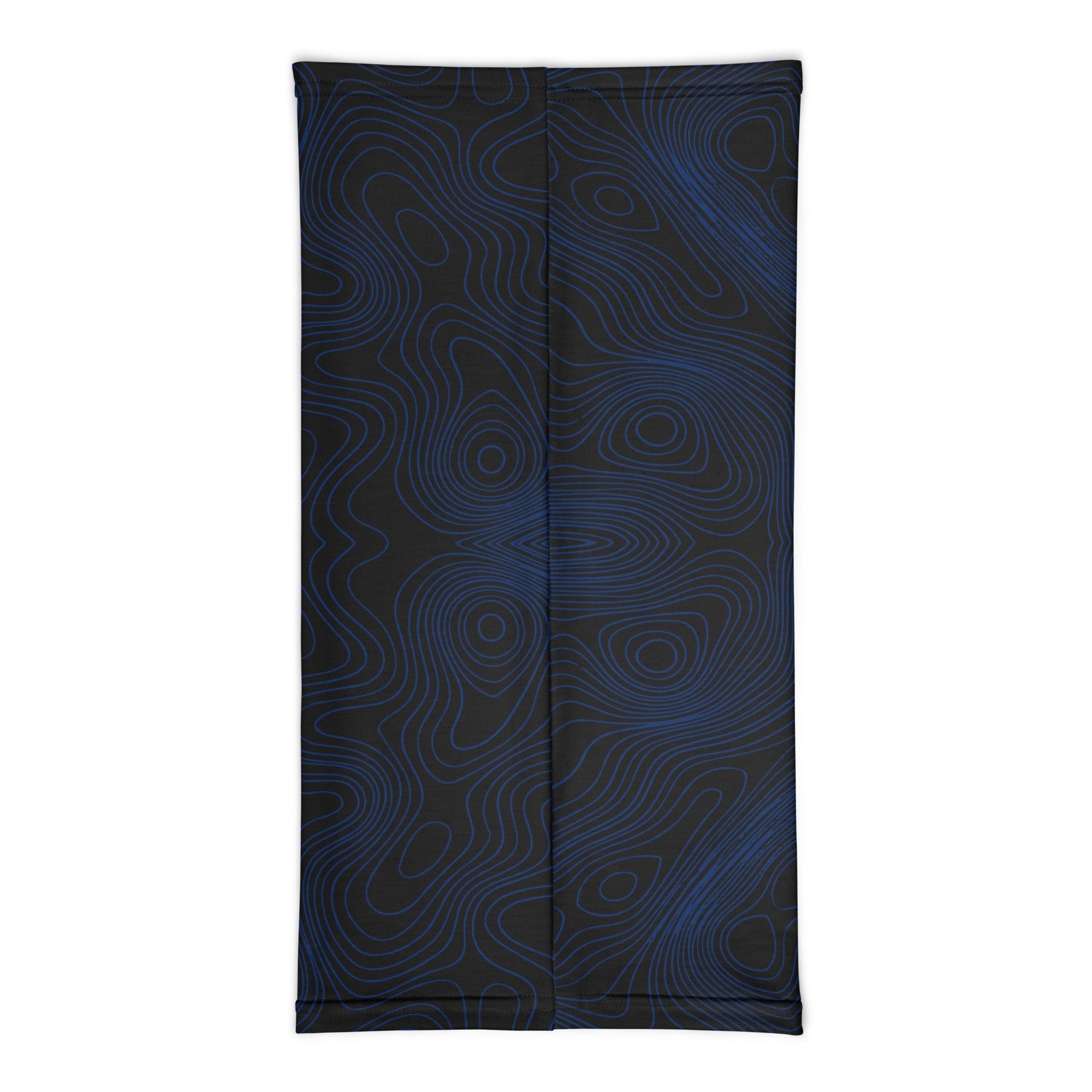 Deep Blue Waves: Men's Multifunctional Neck Gaiter - Faith-Mark