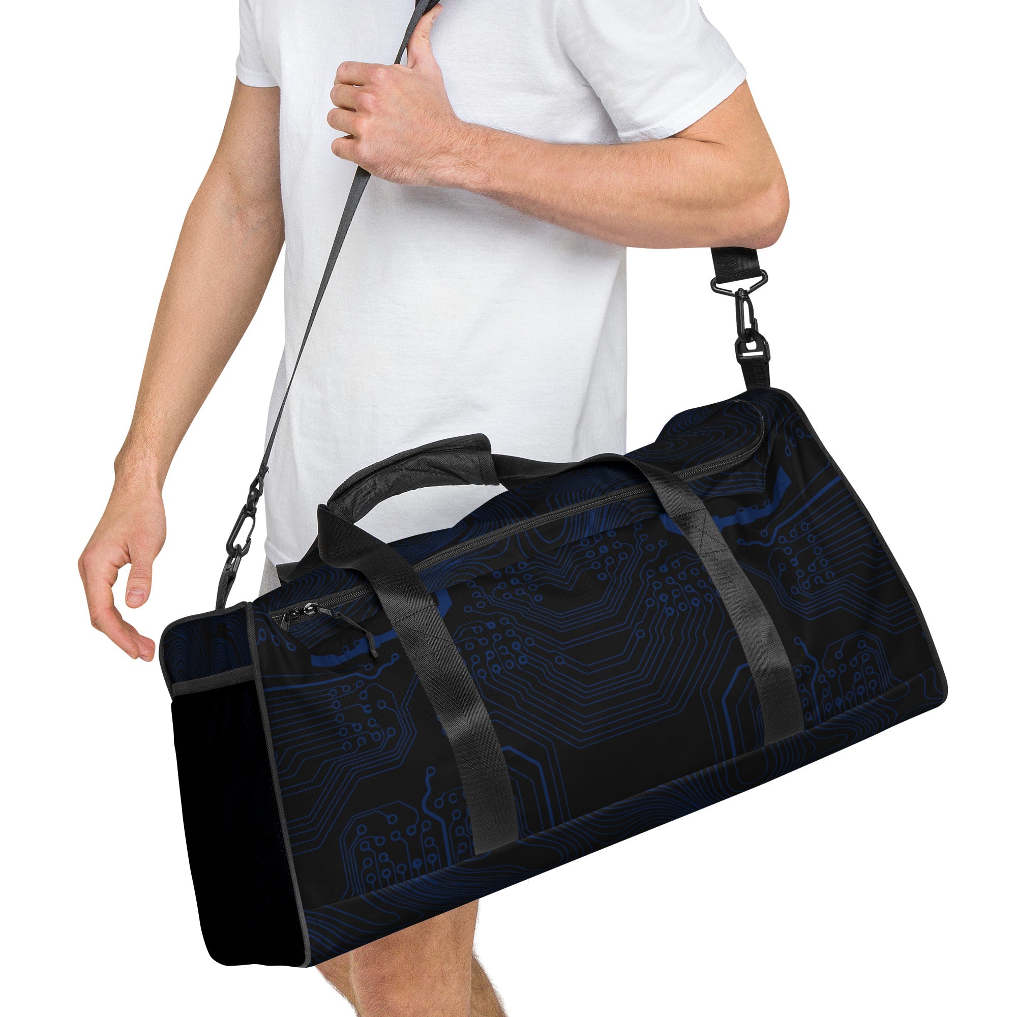 Deep Currents: Stylish Duffle Bag - Faith-Mark