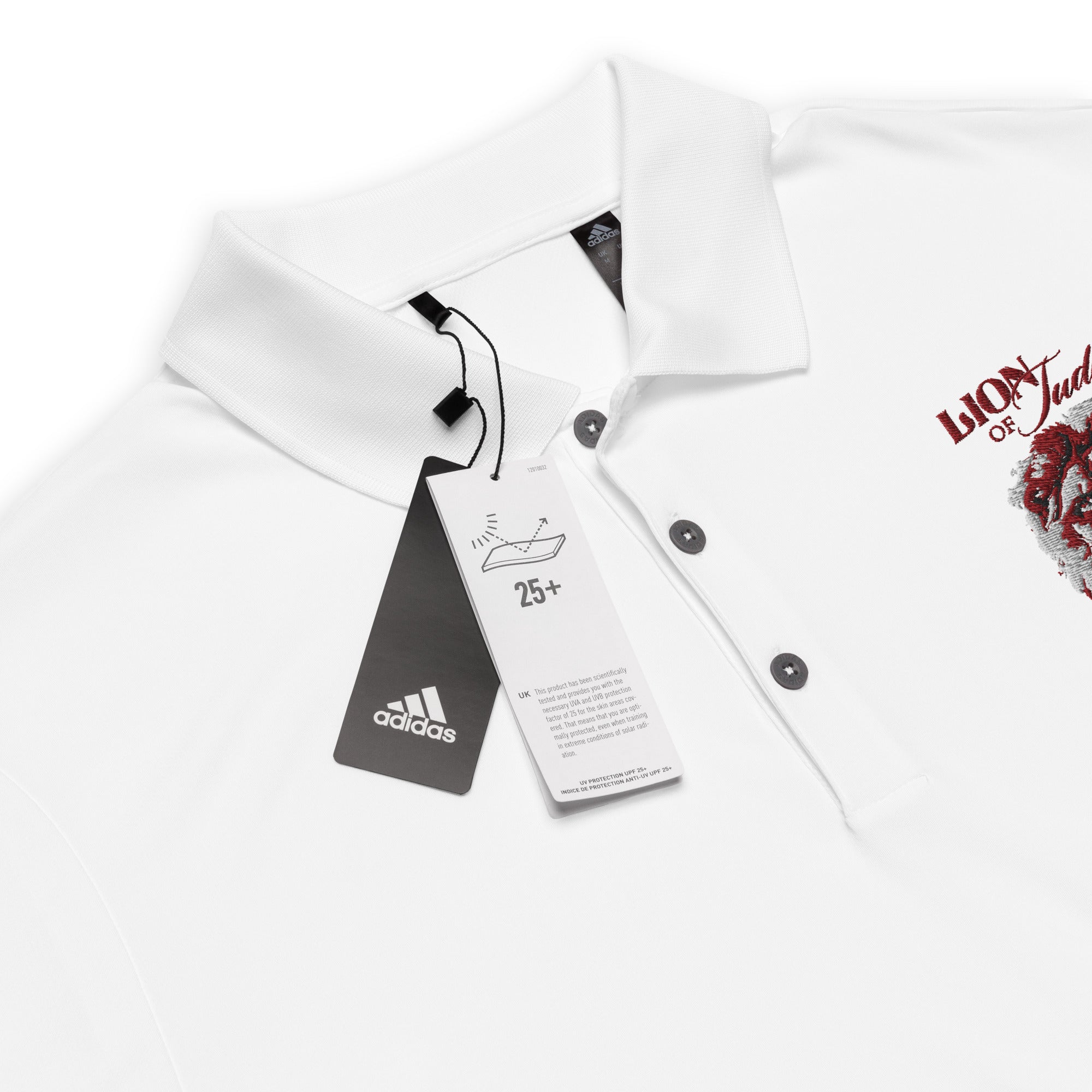 Faith-Mark x Adidas Lion of Judah: Men's Performance Polo - Faith-Mark