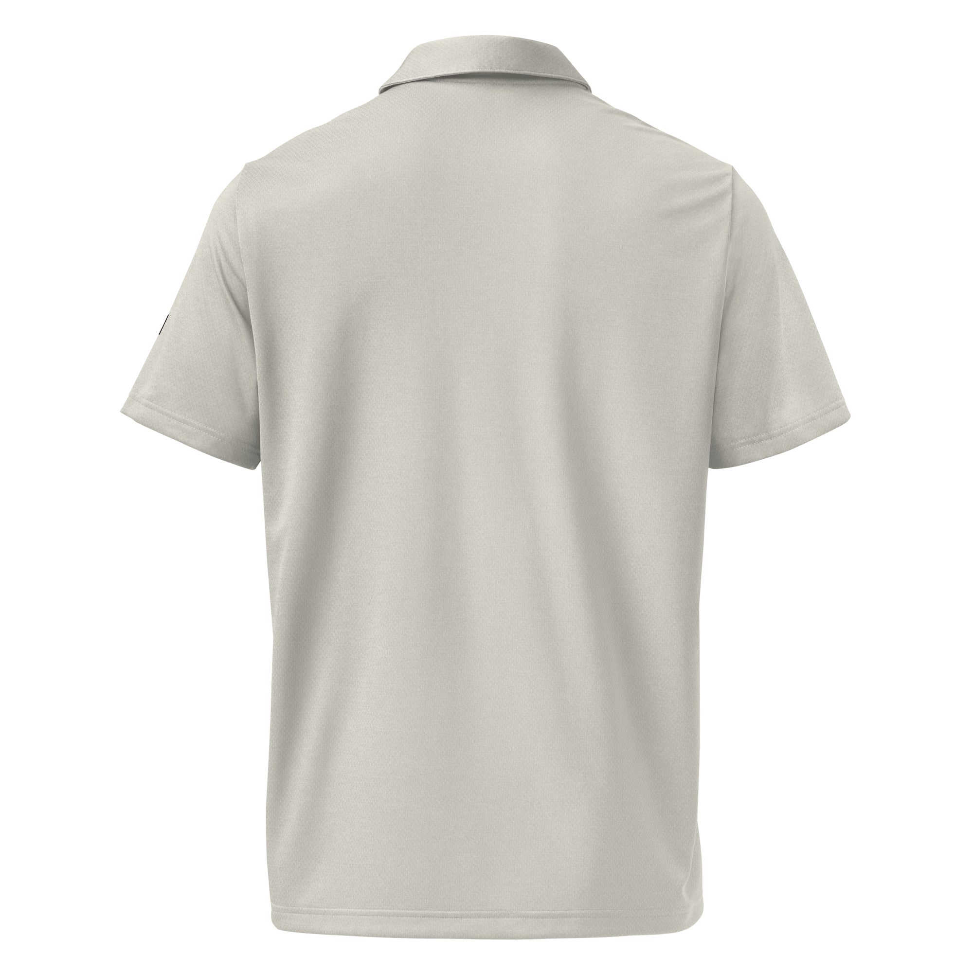 Faith-Mark x Adidas Thoughts Toward You: Men's Performance Polo in Cream - Faith-Mark