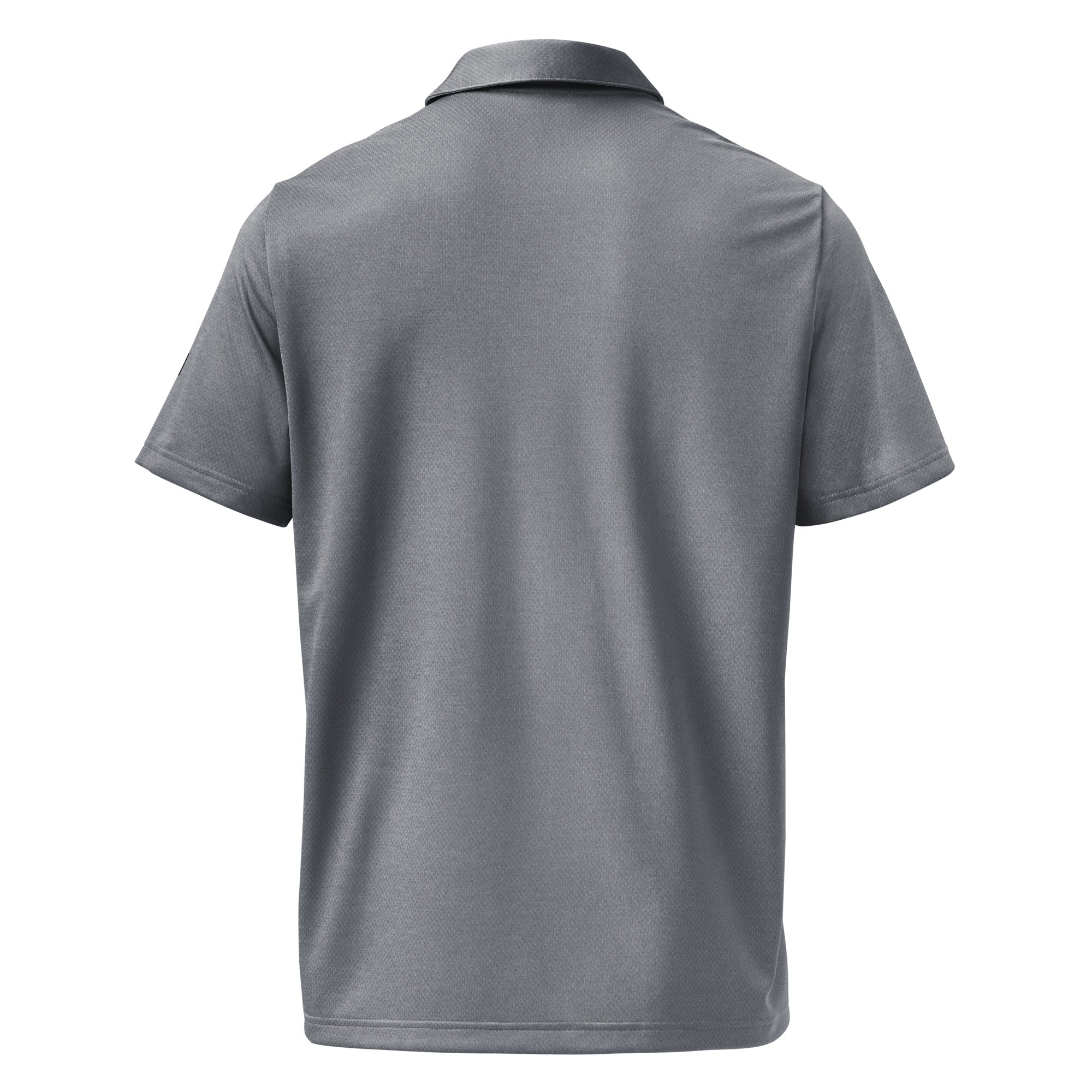 Faith-Mark x Adidas Thoughts Toward You: Men's Performance Polo in Grey - Faith-Mark