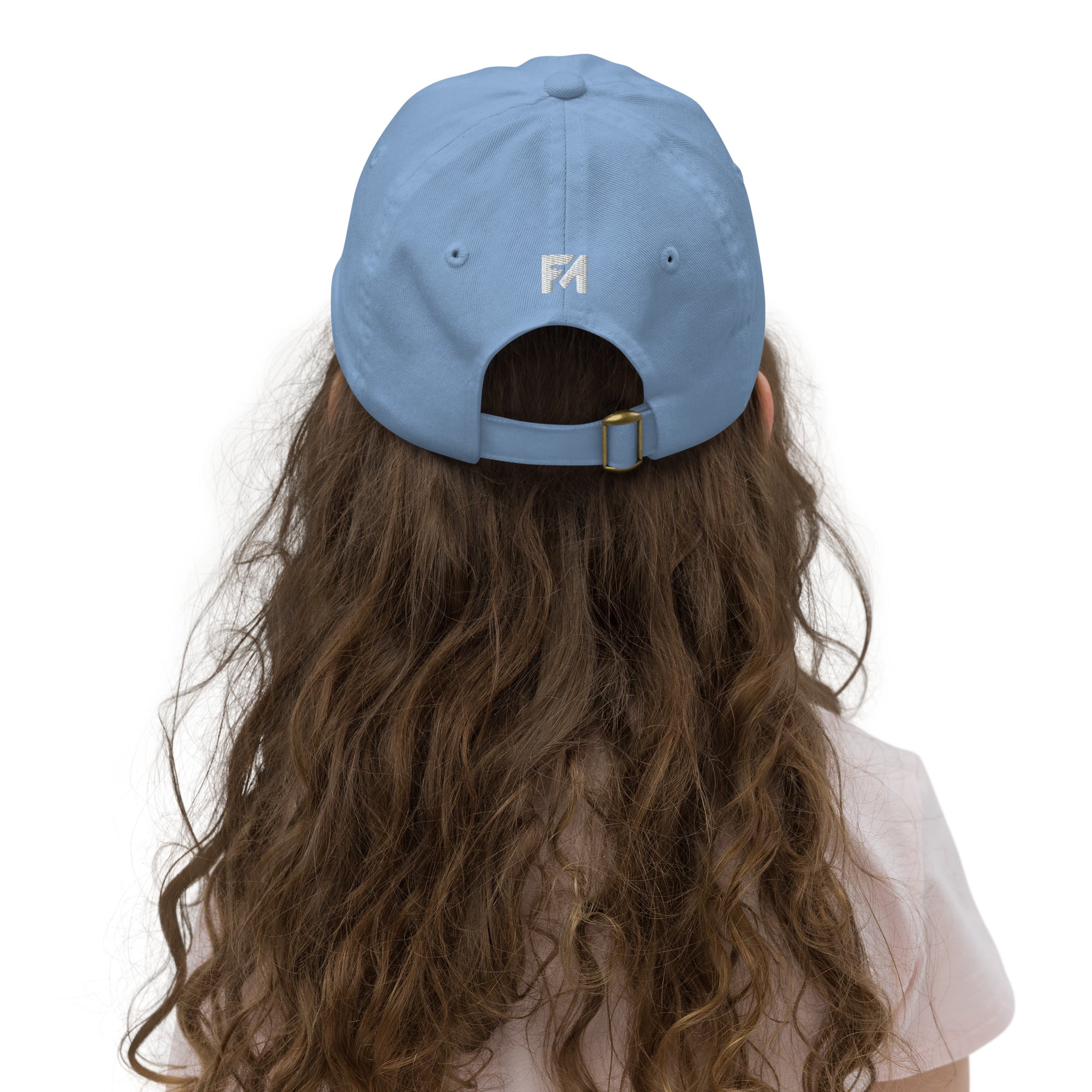 Faith Over Fear: Girls' Adjustable Cap - Faith-Mark