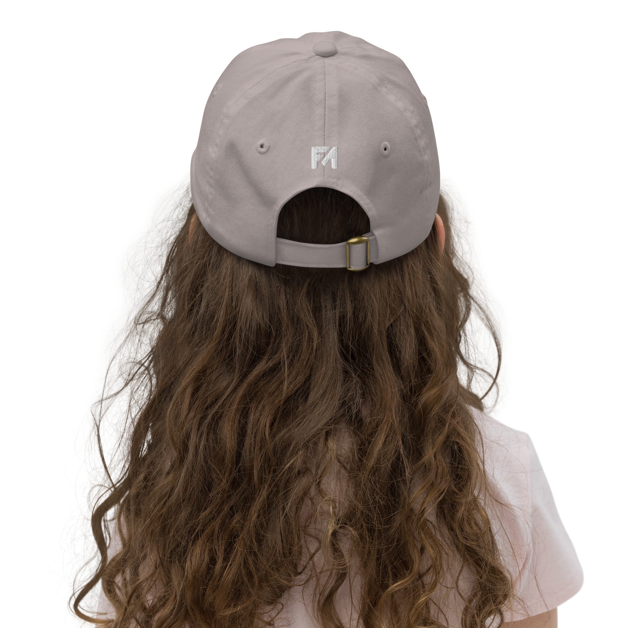 Faith Over Fear: Girls' Adjustable Cap - Faith-Mark