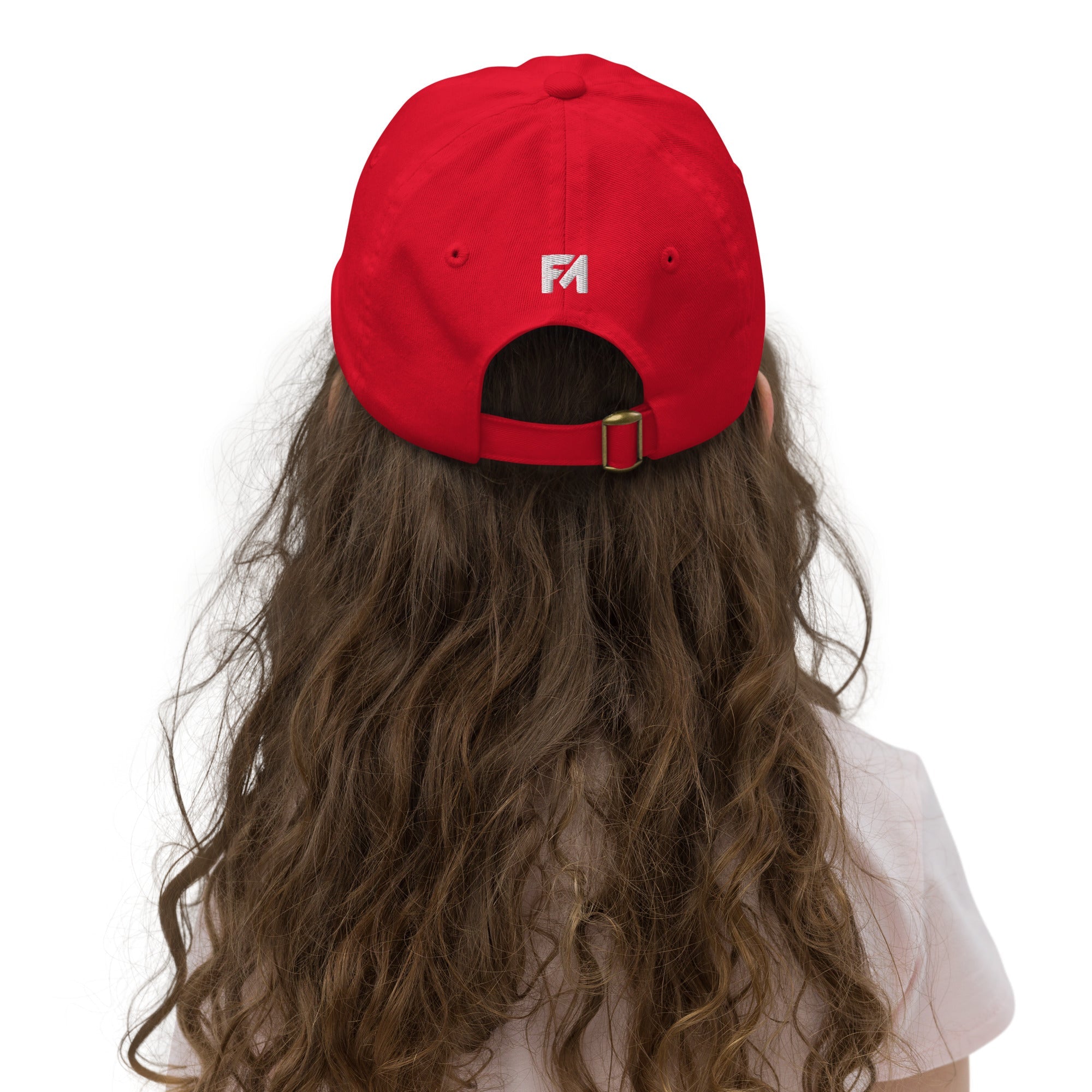 Faith Over Fear: Girls' Adjustable Cap - Faith-Mark