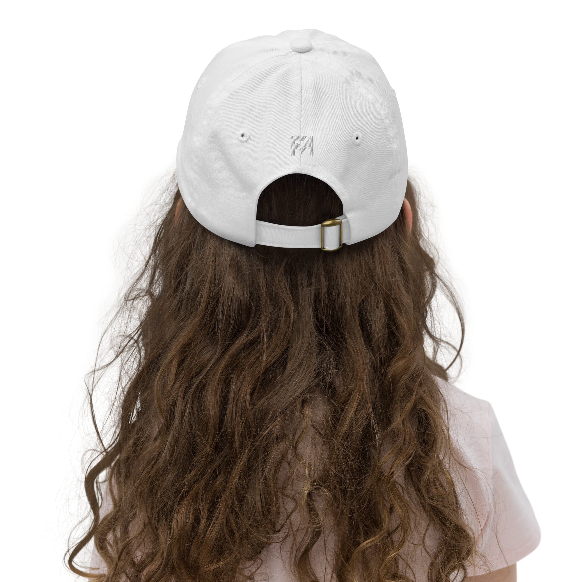 Faith Over Fear: Girls' Adjustable Cap - Faith-Mark