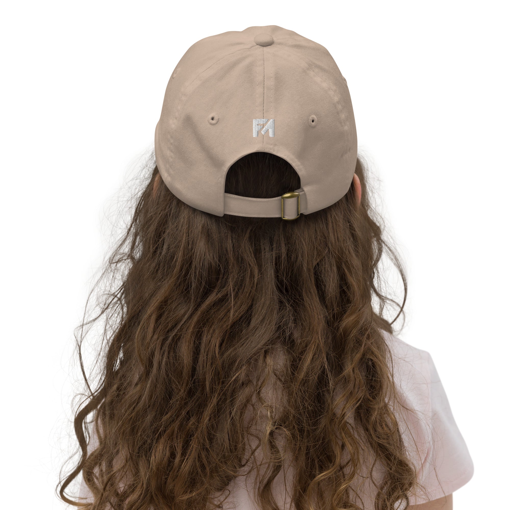 Faith Over Fear: Girls' Adjustable Cap - Faith-Mark