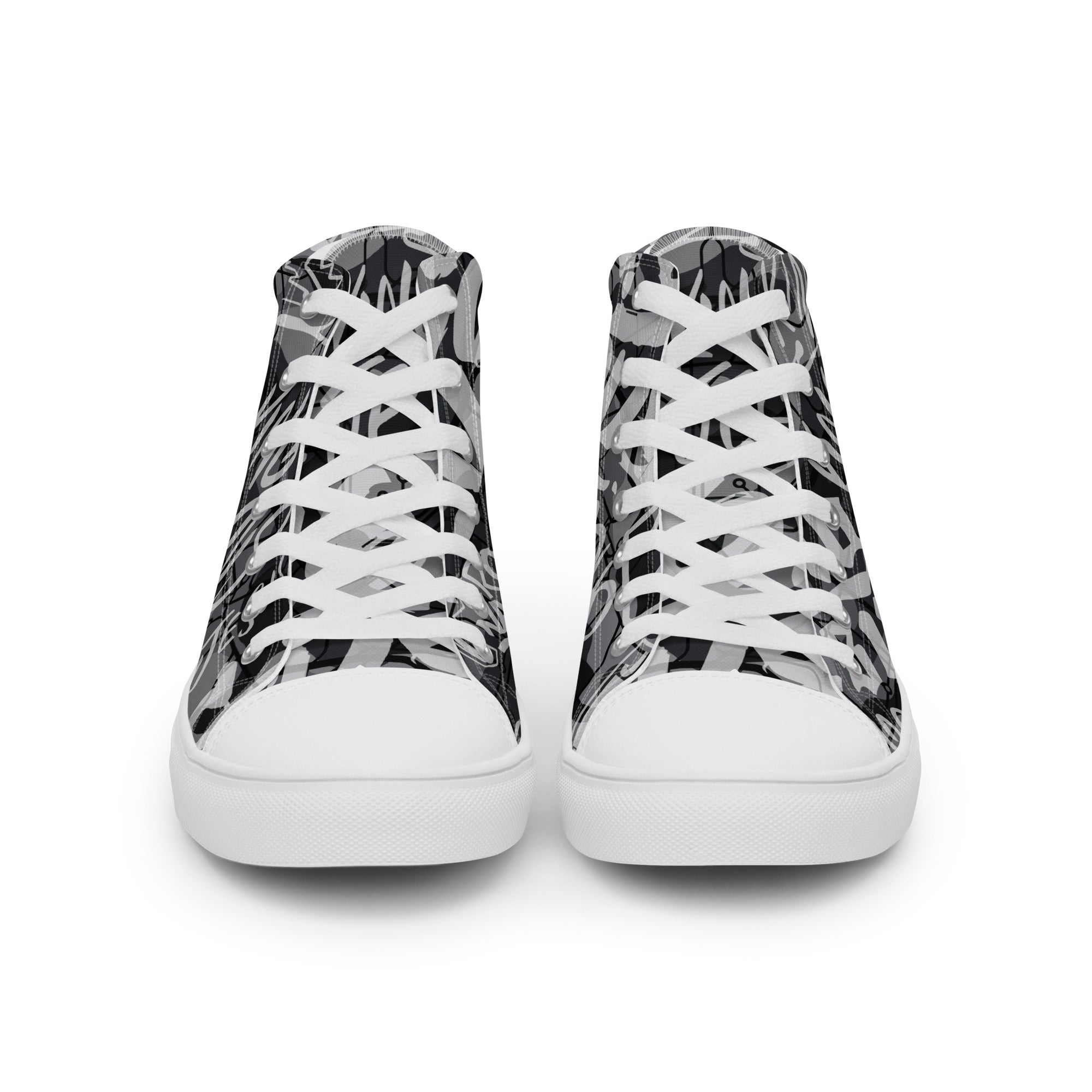 Urban Style: Men’s High Top Canvas Shoes - Faith-Mark