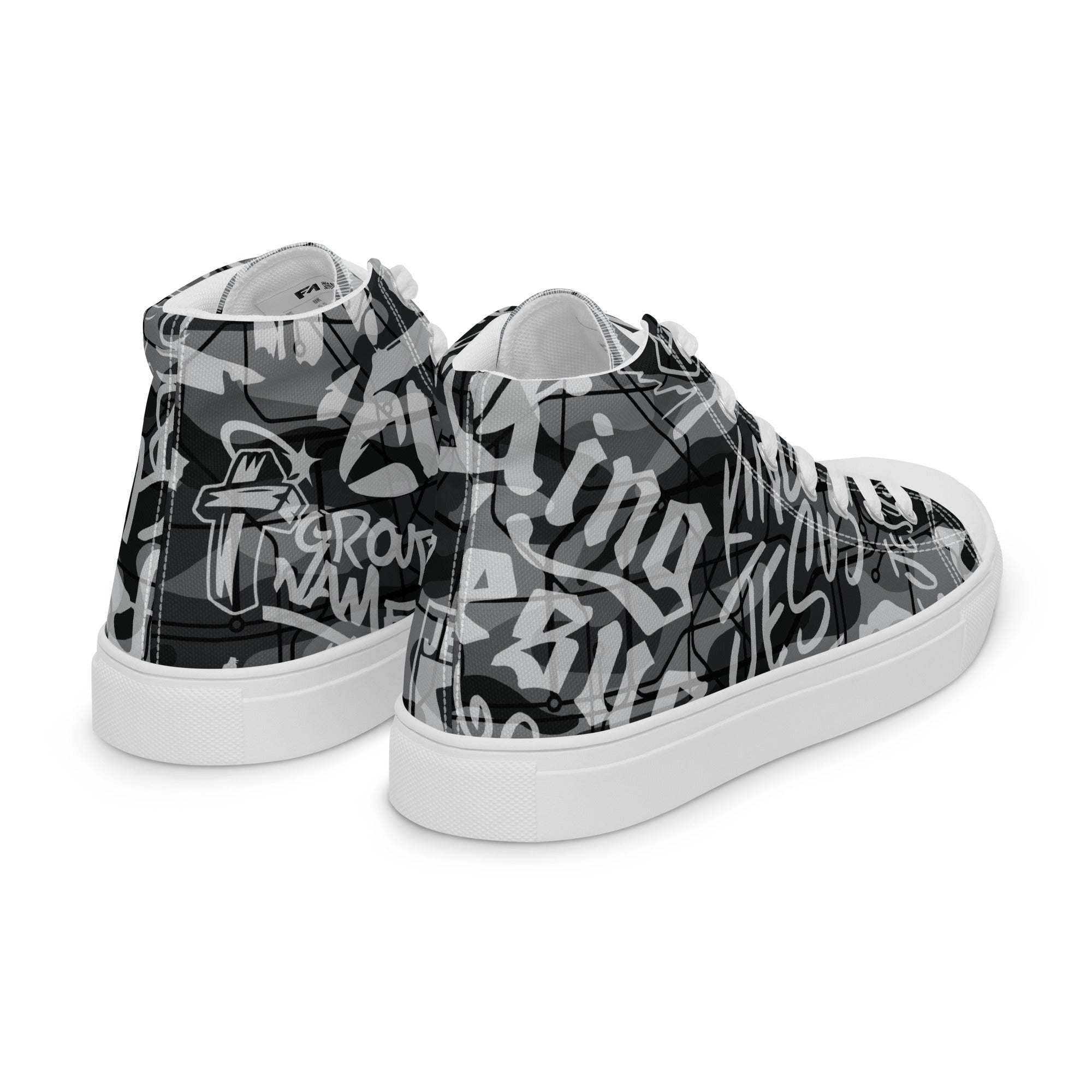 Urban Style: Men’s High Top Canvas Shoes - Faith-Mark