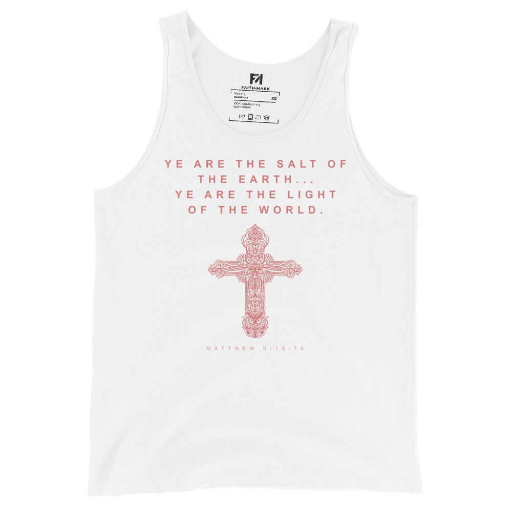 Salt and Light: Men's Inspirational Tank Top - Faith-Mark