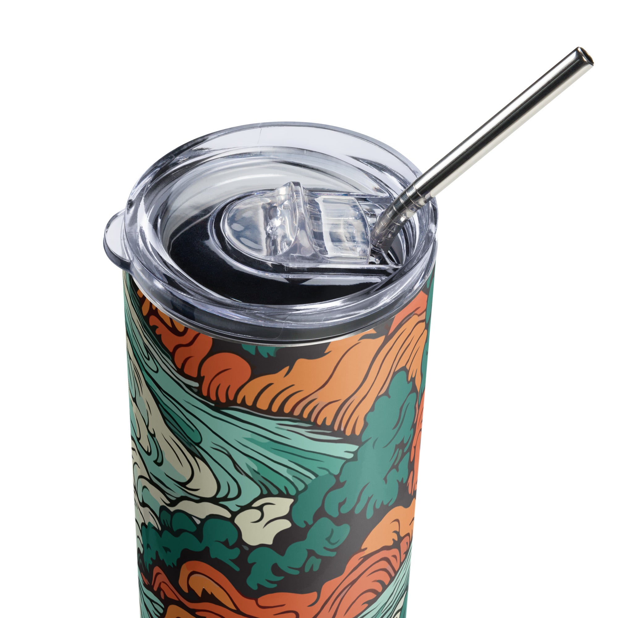 Waves of Grace: Stainless Steel Tumbler - Faith-Mark