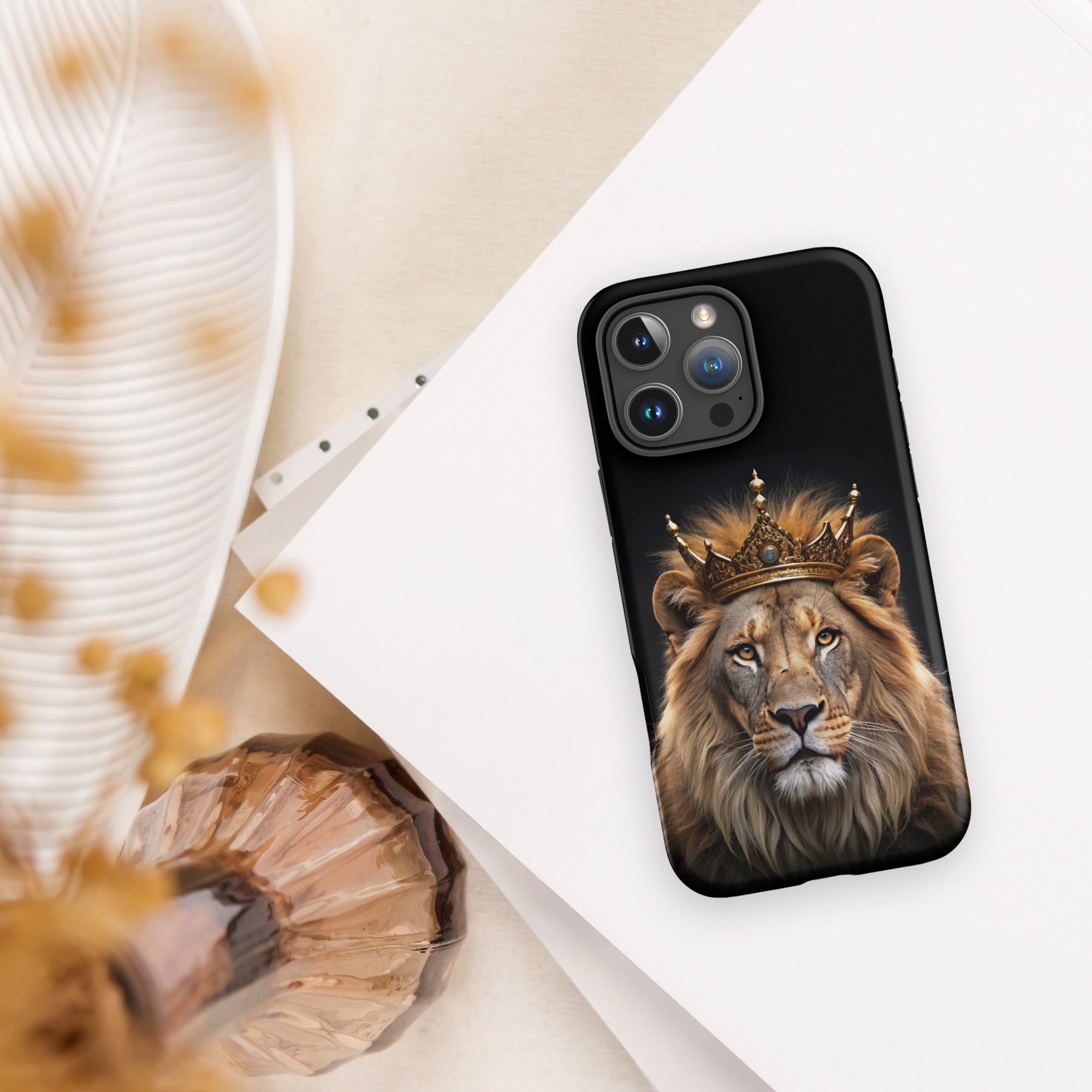 Bold as a Lion: iPhone® Tough Case - Faith-Mark