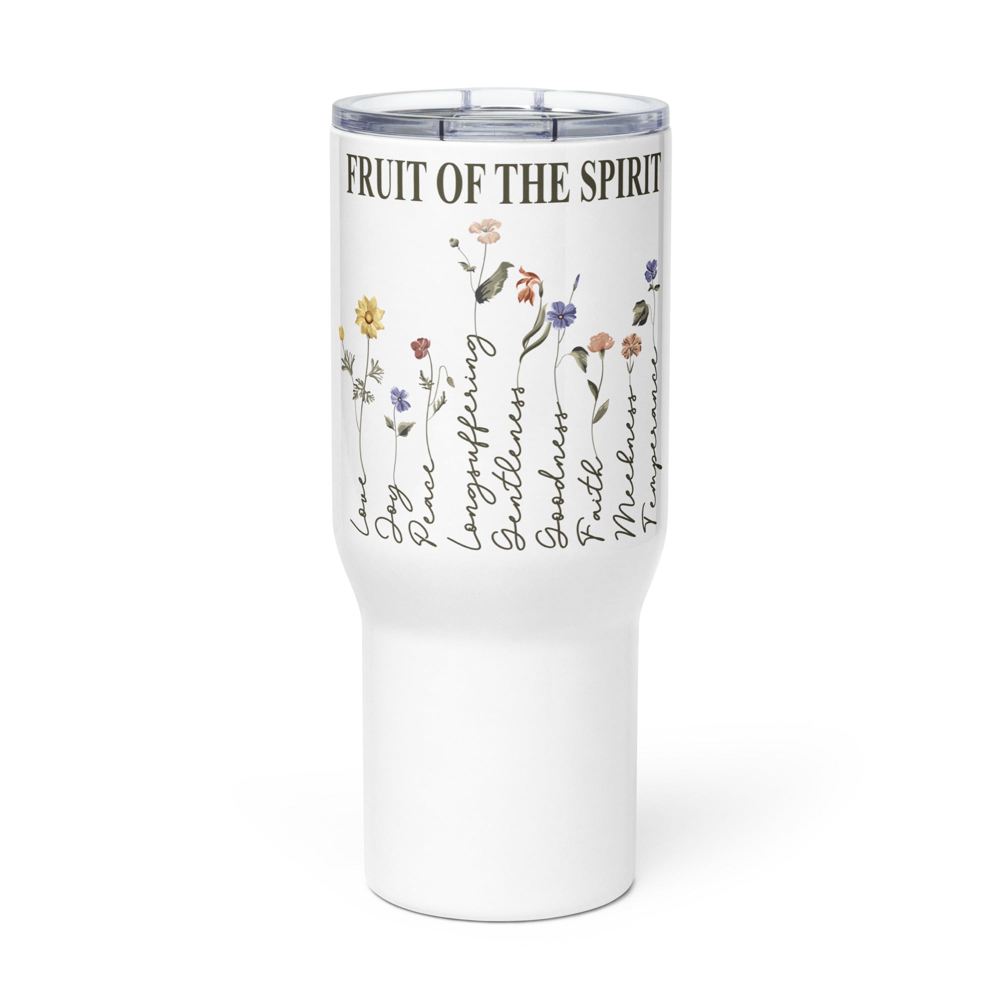 Fruit of the Spirit: Premium Travel Mug - Faith-Mark