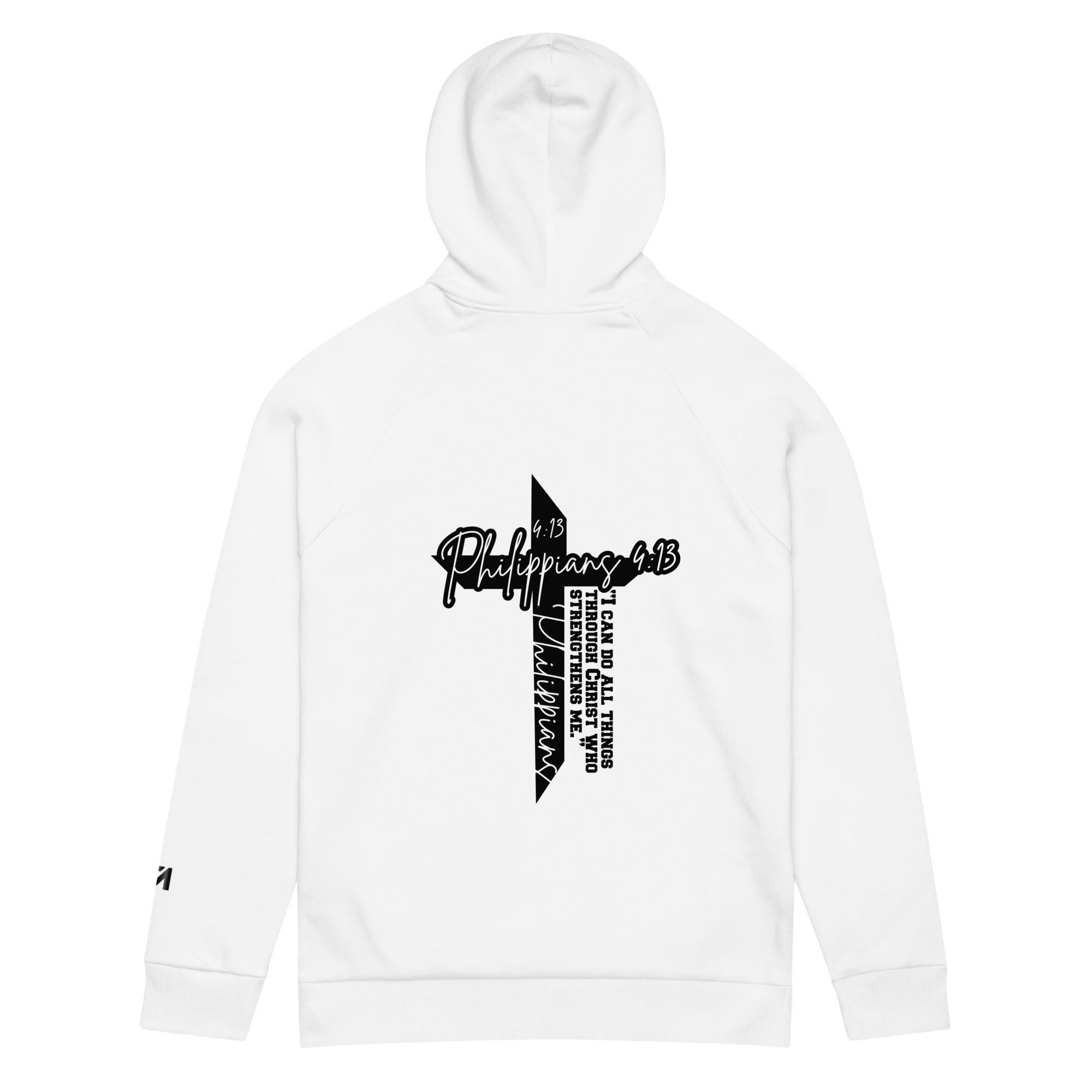 Strength in Christ: Women's Philippians 4:13 Fleece Hoodie - Faith-Mark