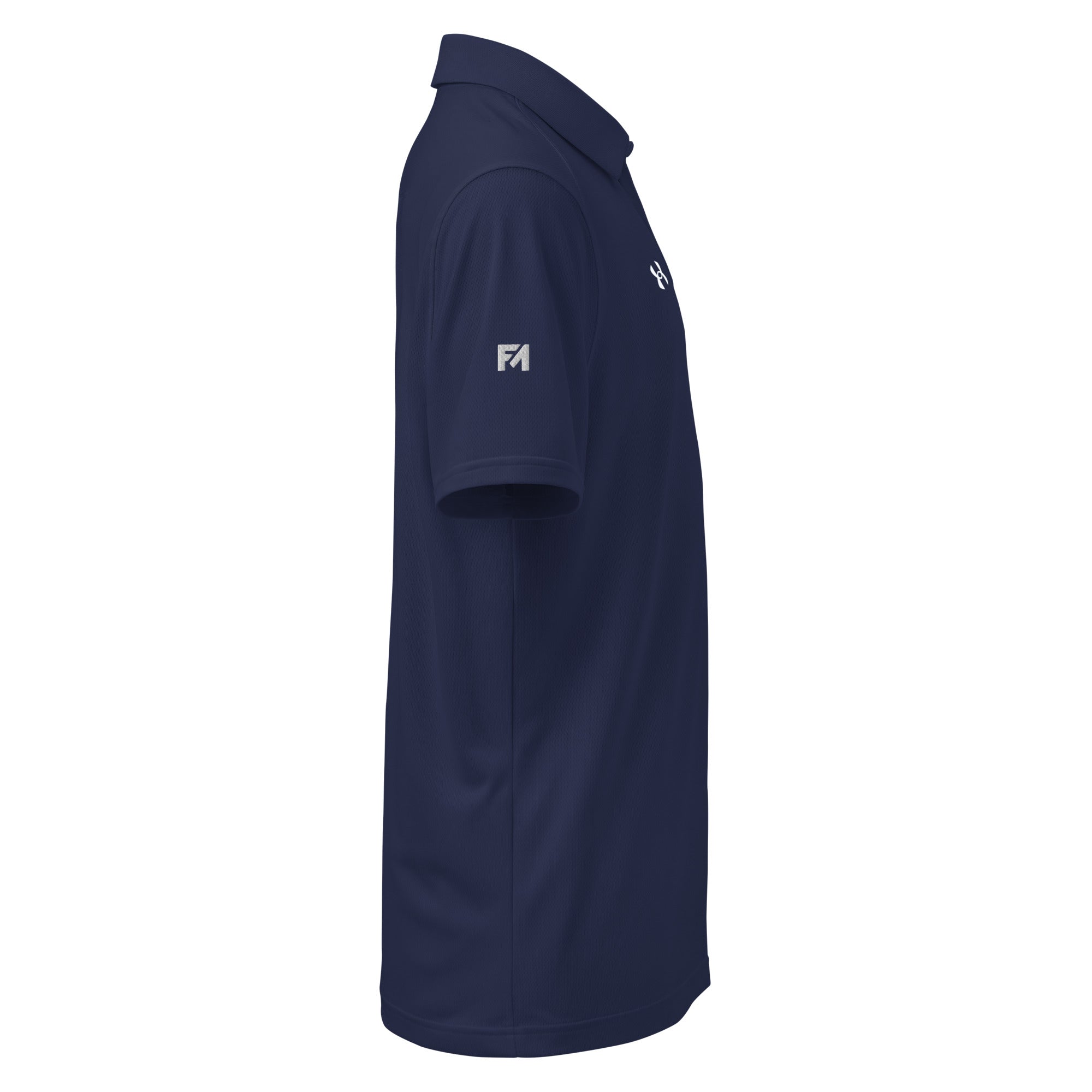 Faith-Mark x Under Armour Thoughts Toward You: Men's Performance Polo in Navy - Faith-Mark