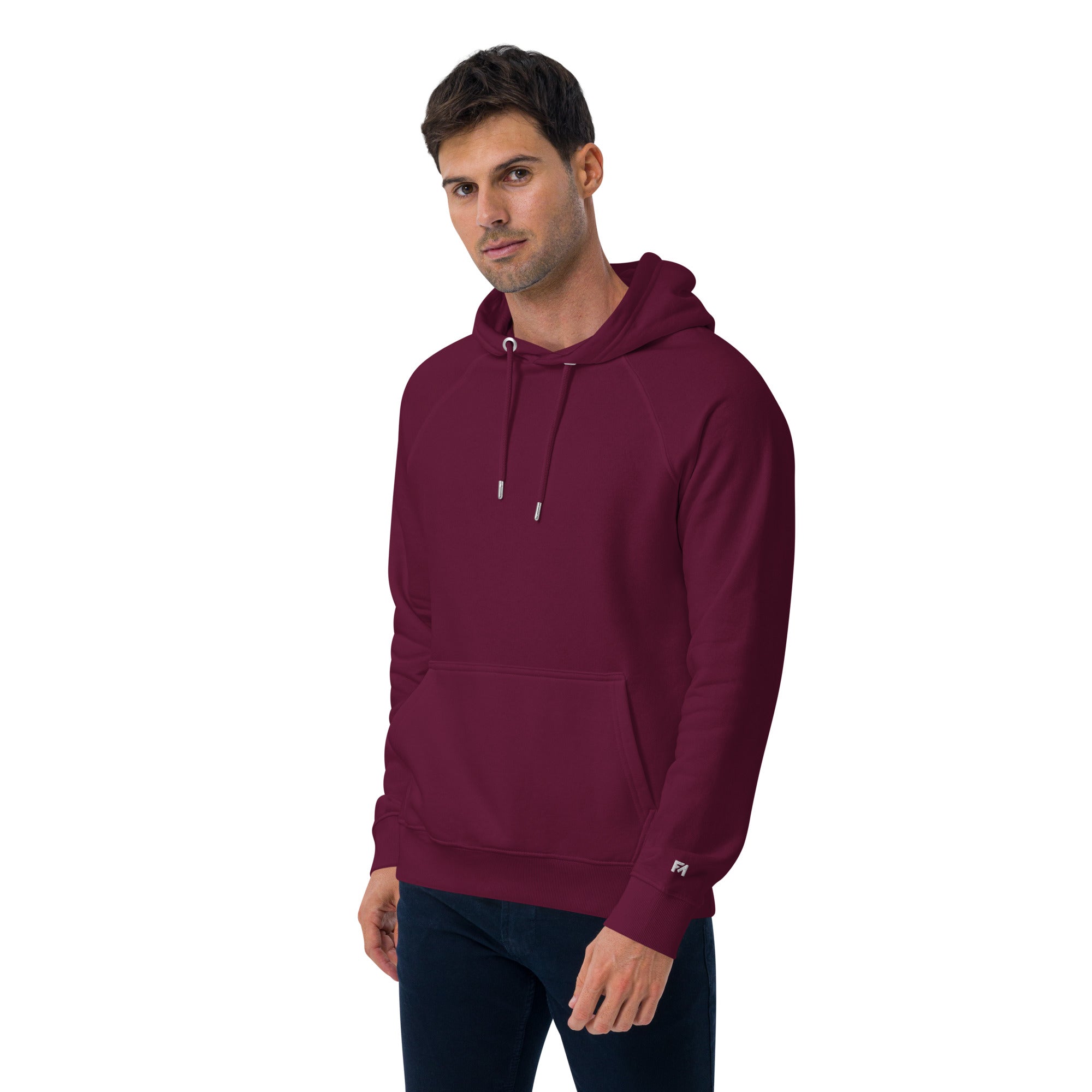 Word of God: Men's Organic Raglan Hoodie - Faith-Mark