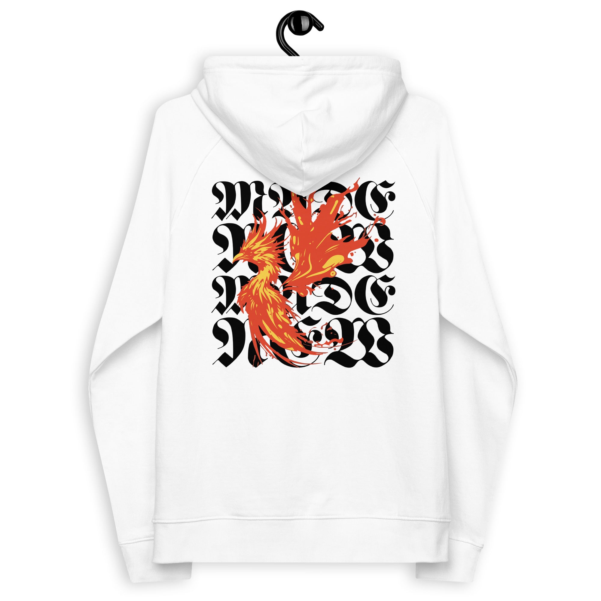 Phoenix Rebirth: Women's Organic Cotton Hoodie - Faith-Mark