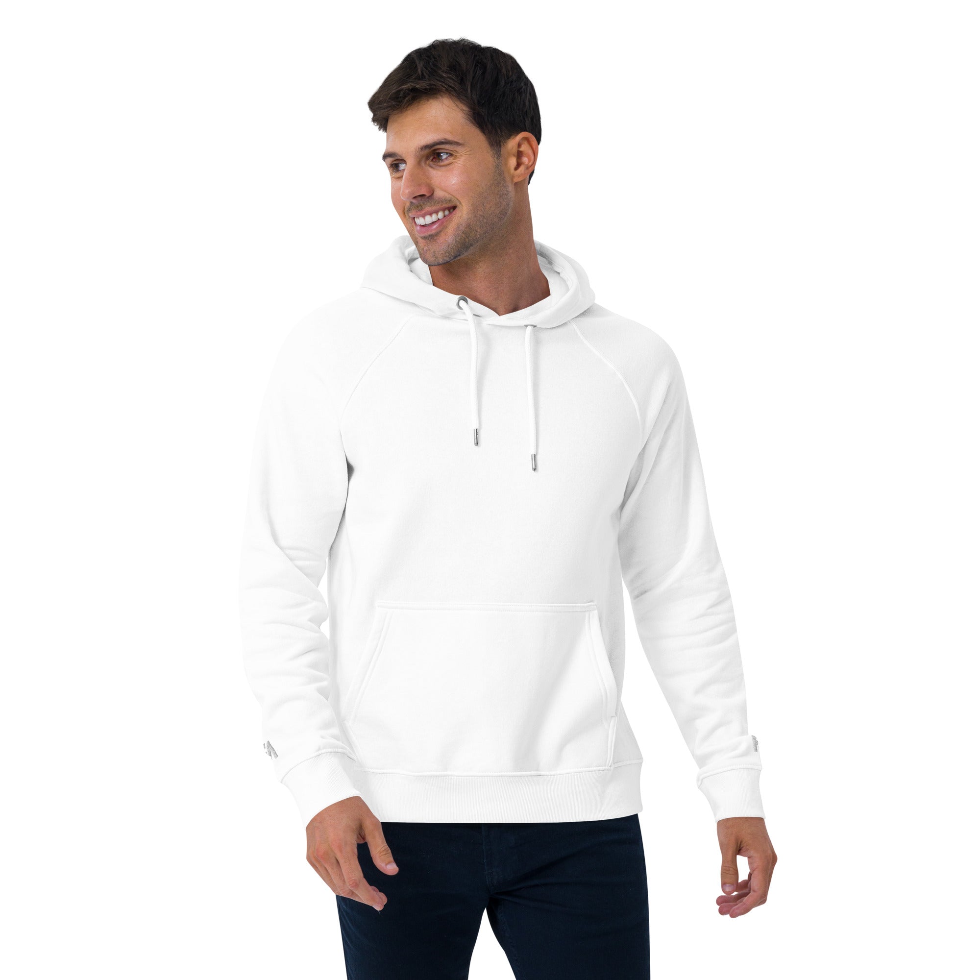 Fruit of the Spirit: Men's Eco Raglan Hoodie - Faith-Mark