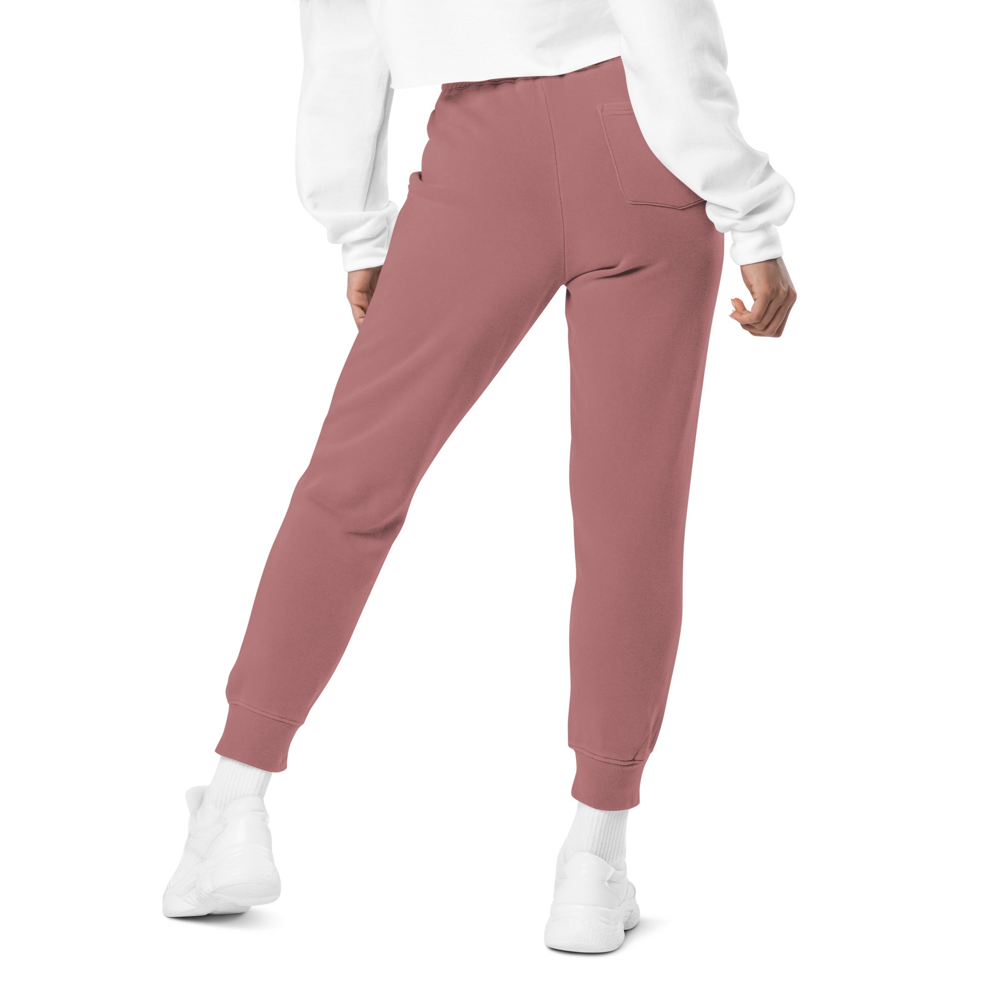 Peace on Earth: Women’s Pigment-Dyed Sweatpants - Faith-Mark