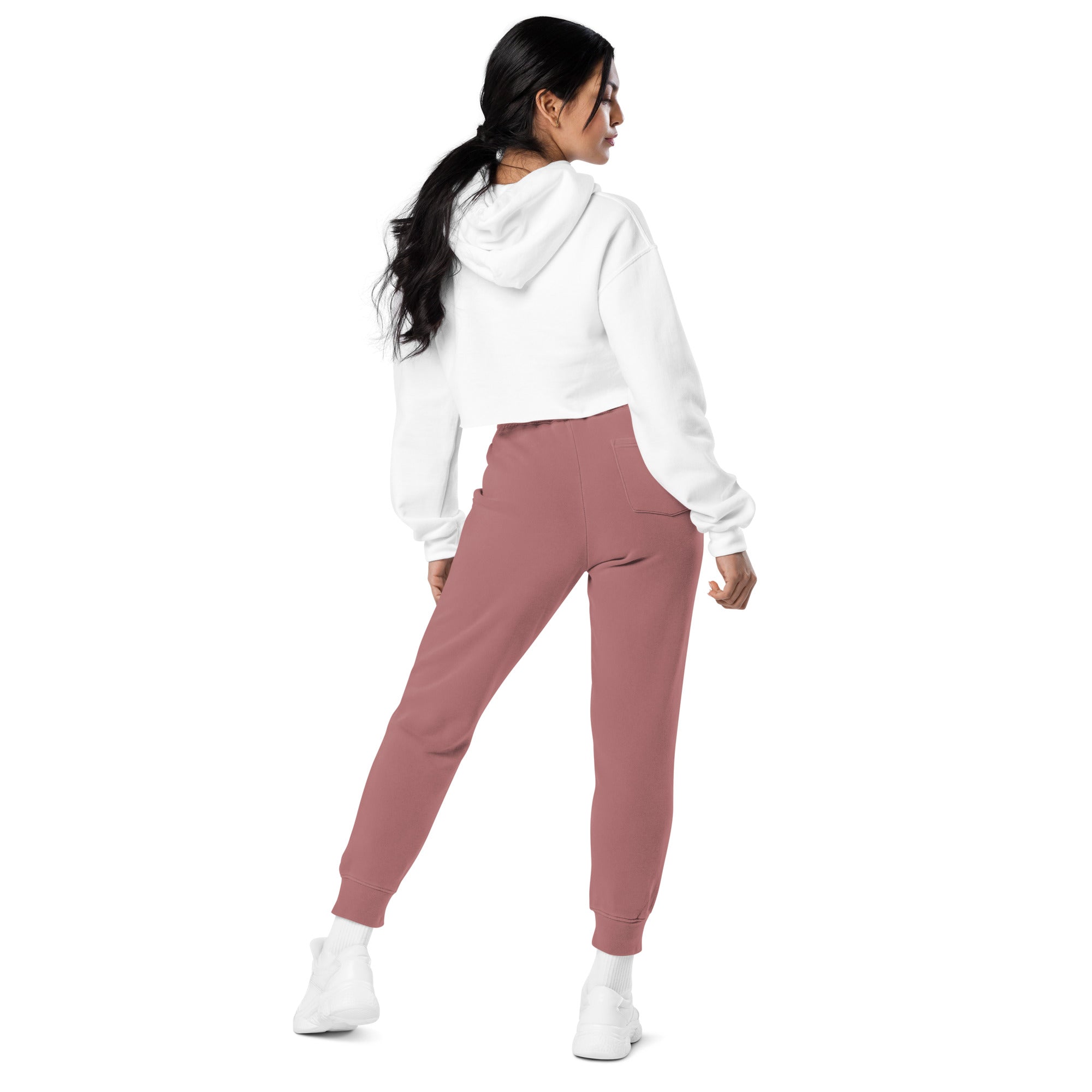 Peace on Earth: Women’s Pigment-Dyed Sweatpants - Faith-Mark