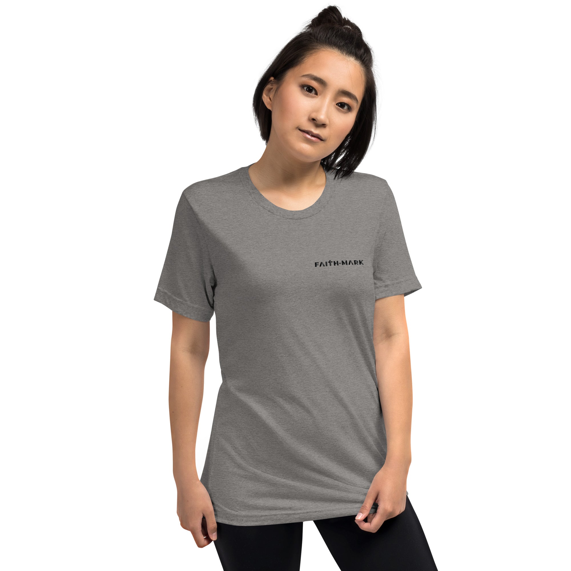 Mountain Echoes: Women’s Triblend T-Shirt - Faith-Mark