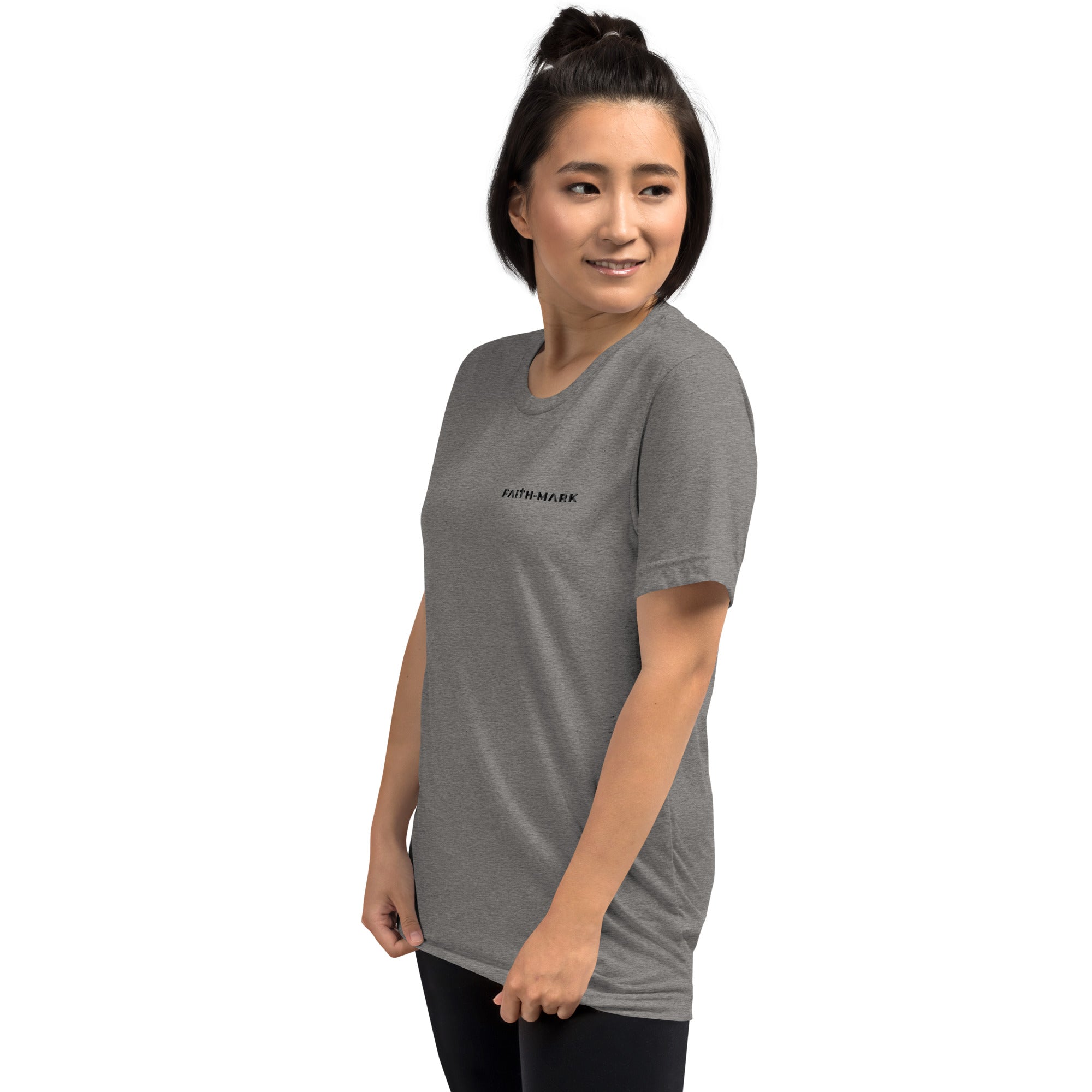 Mountain Echoes: Women’s Triblend T-Shirt - Faith-Mark