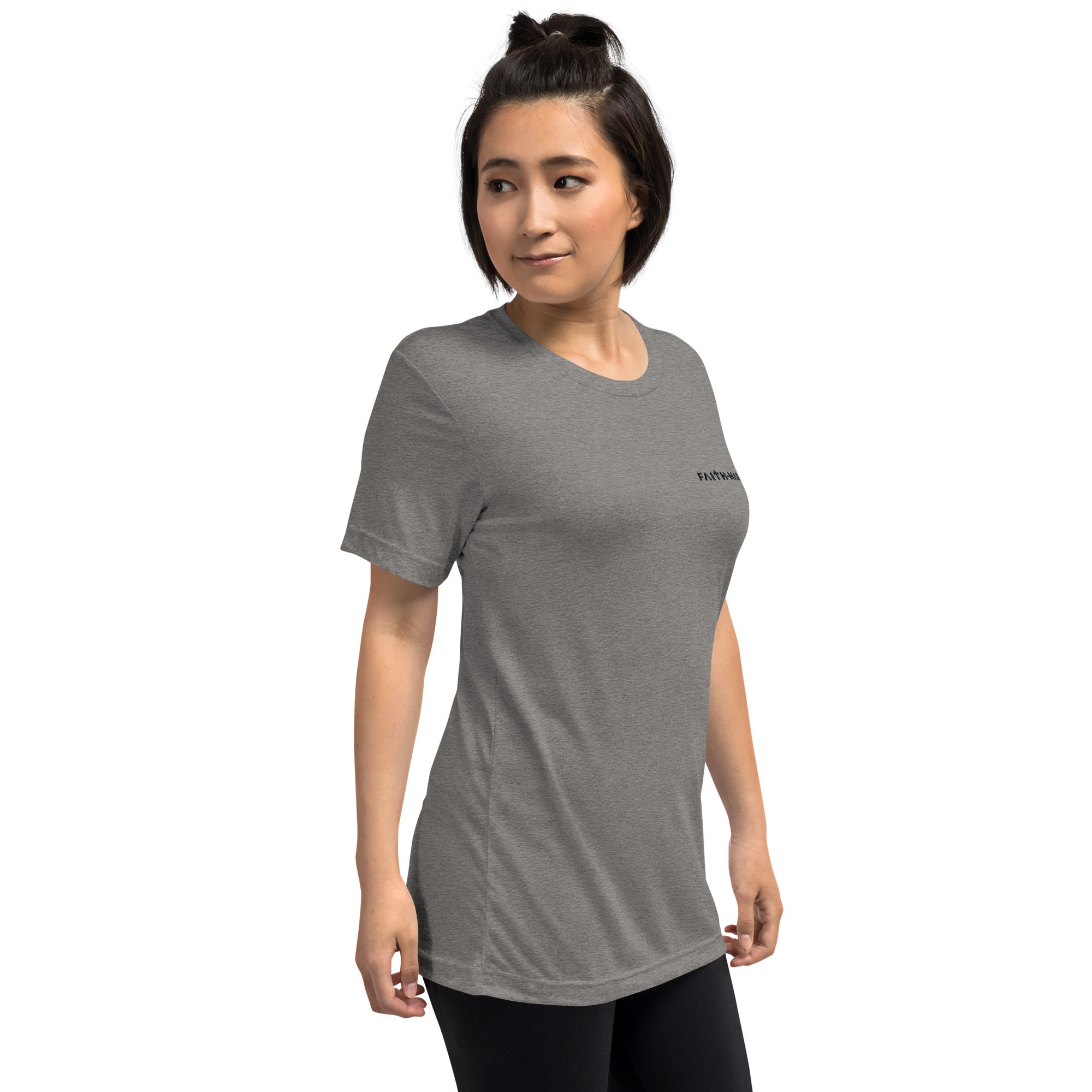 Mountain Echoes: Women’s Triblend T-Shirt - Faith-Mark