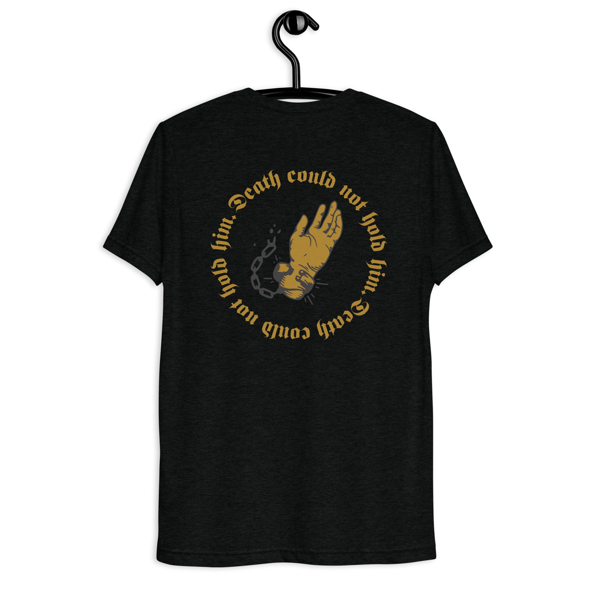 Victory Hand: Men’s Triblend T-Shirt - Faith-Mark